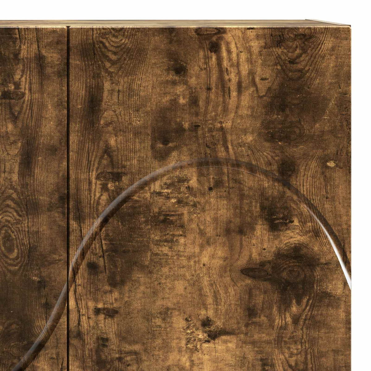 Aukšta komoda Dūminio ąžuolo 79 x 41 x 151 cm Apdirbta mediena
