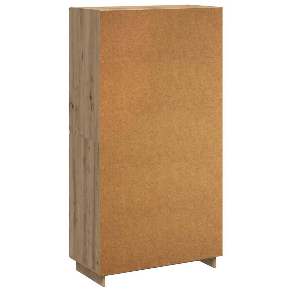 Aukšta komoda Artisano ąžuolo 79 x 41 x 151 cm Apdirbta mediena
