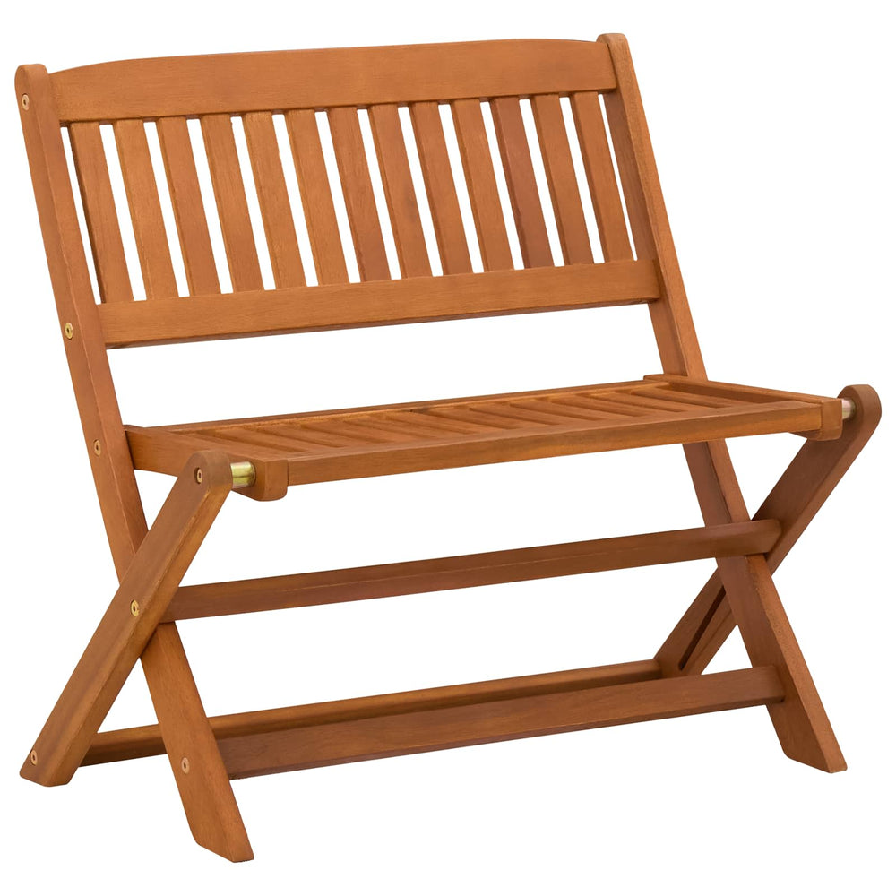 Vaikų suolas Ruda 61 x 38 x 57 cm Kietas eukalipto medis