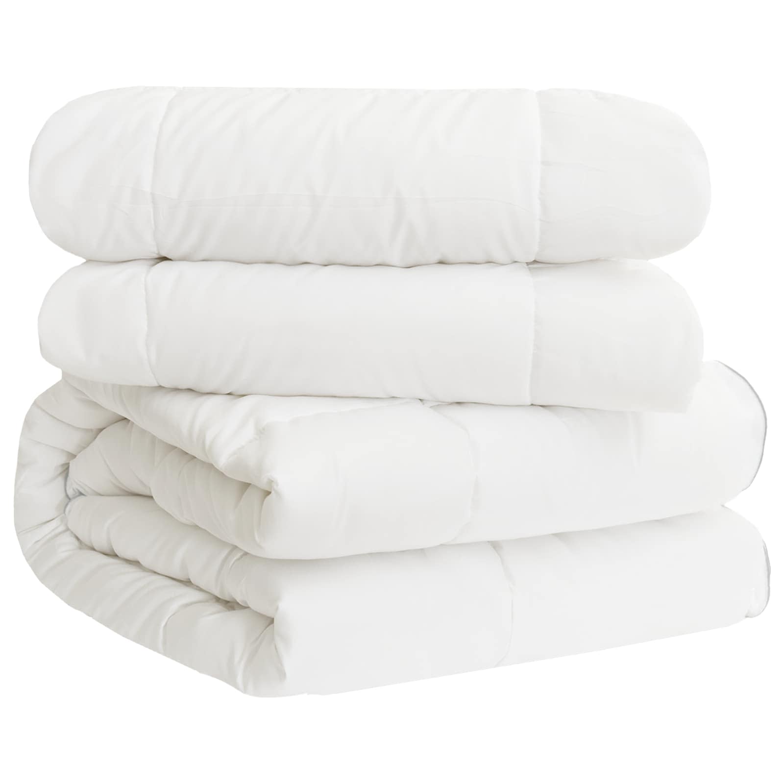 Antklodžių rinkinys 3 vnt. 260 x 240 cm Visoms sezonams Balta