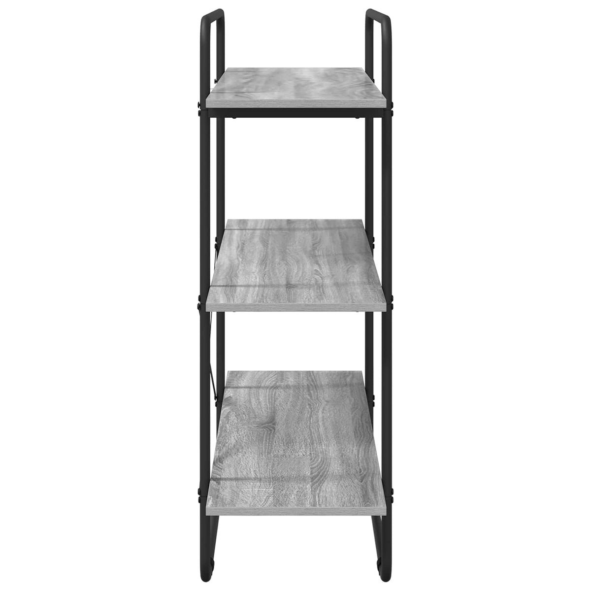 Knygų lentyna 3 aukštų 100 x 35 x 105 cm PB Pilka Sonoma