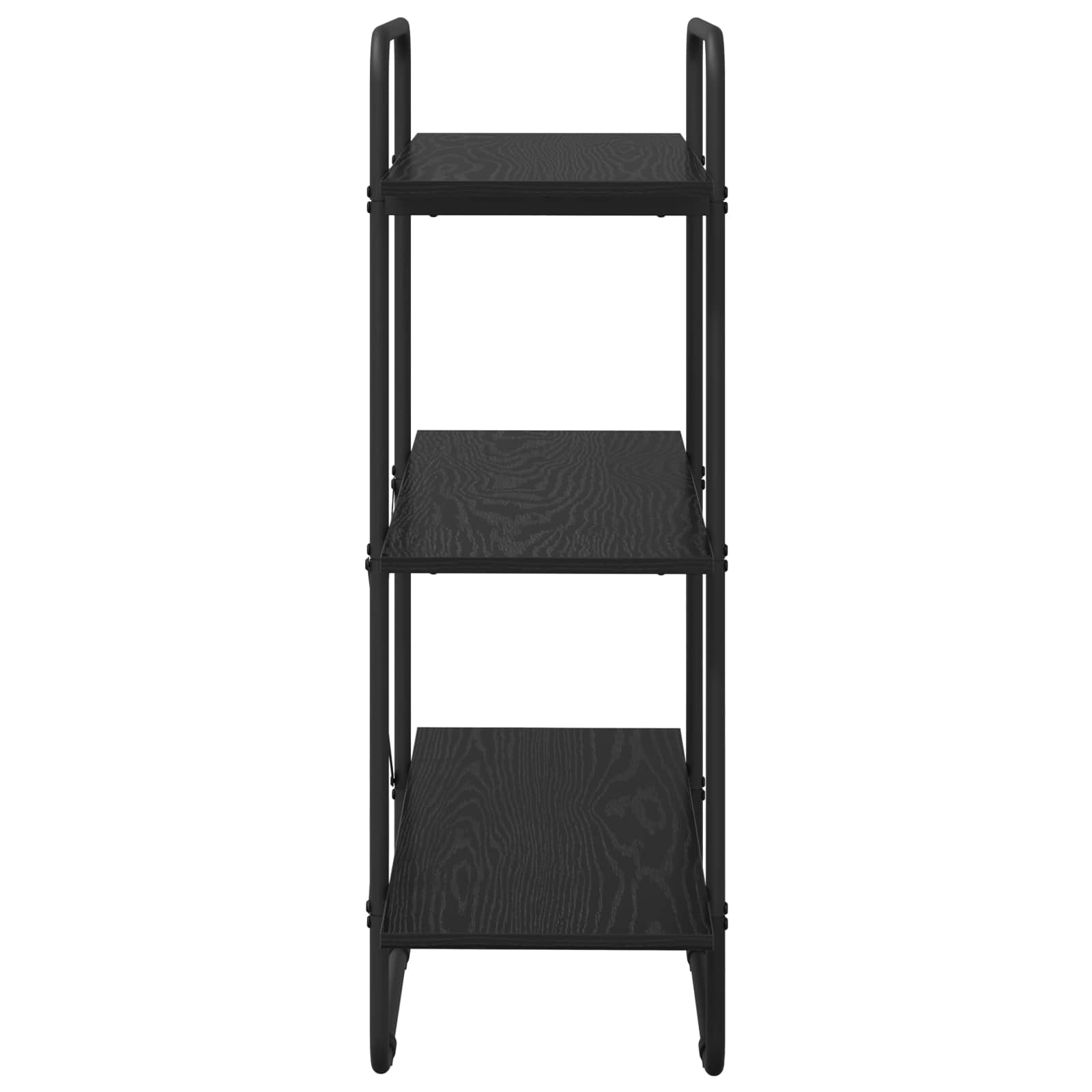 Knygų lentyna 3 aukštų 60 x 35 x 105 cm PB Juodojo ąžuolo