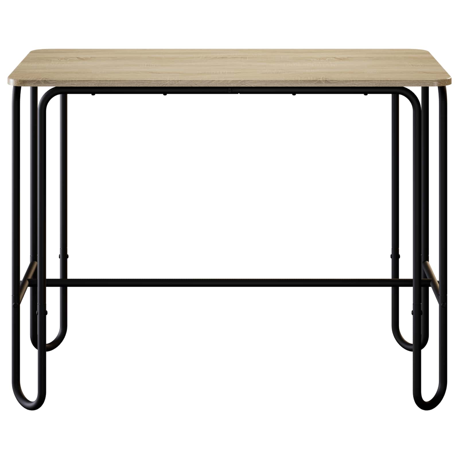 Valgomojo stalas 100 x 50 x 75 cm Apdirbta mediena Stačiakampio