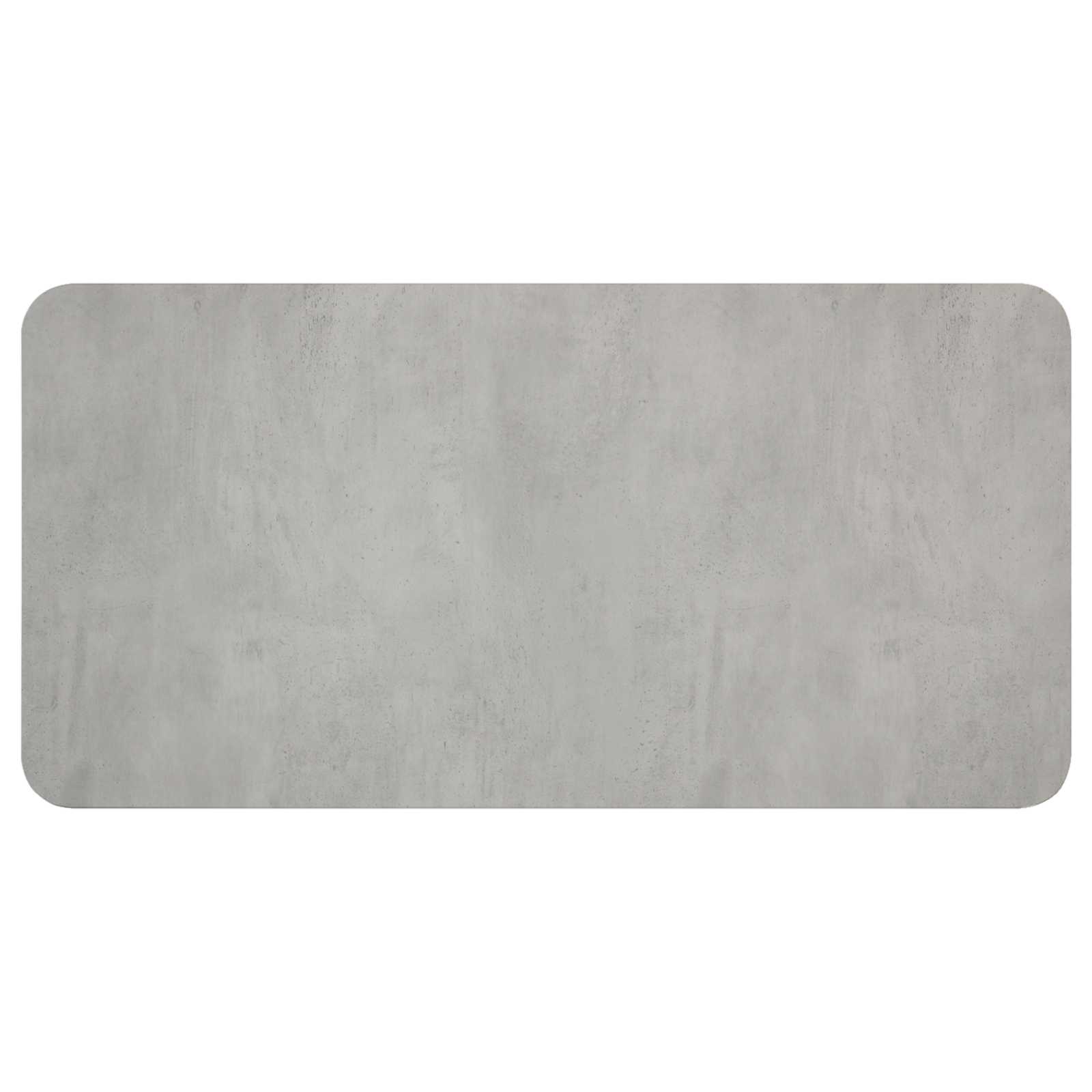 Valgomojo stalas 100 x 50 x 75 cm Apdirbta mediena Betono pilka