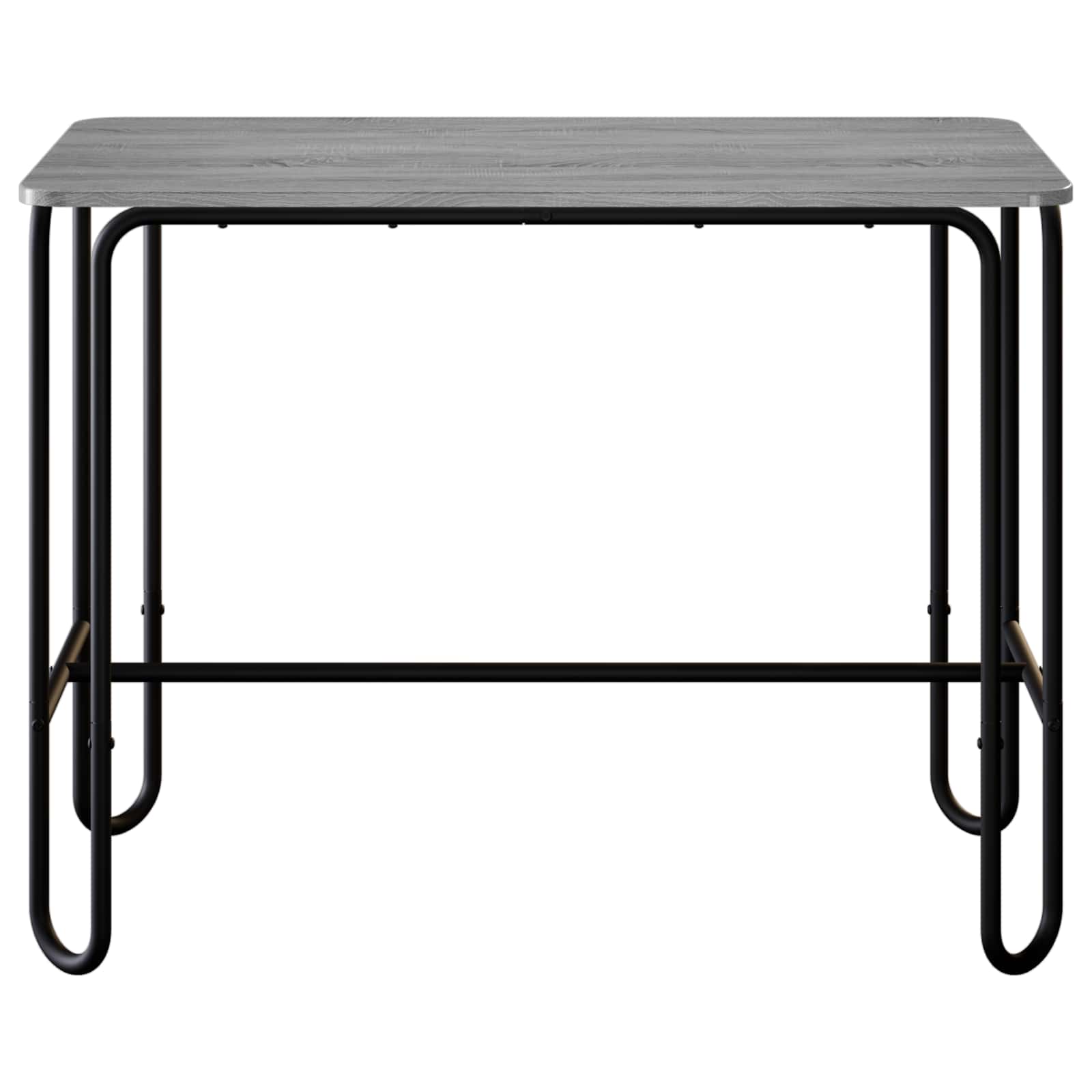 Valgomojo stalas 100 x 50 x 75 cm Apdirbta mediena Pilka Sonoma