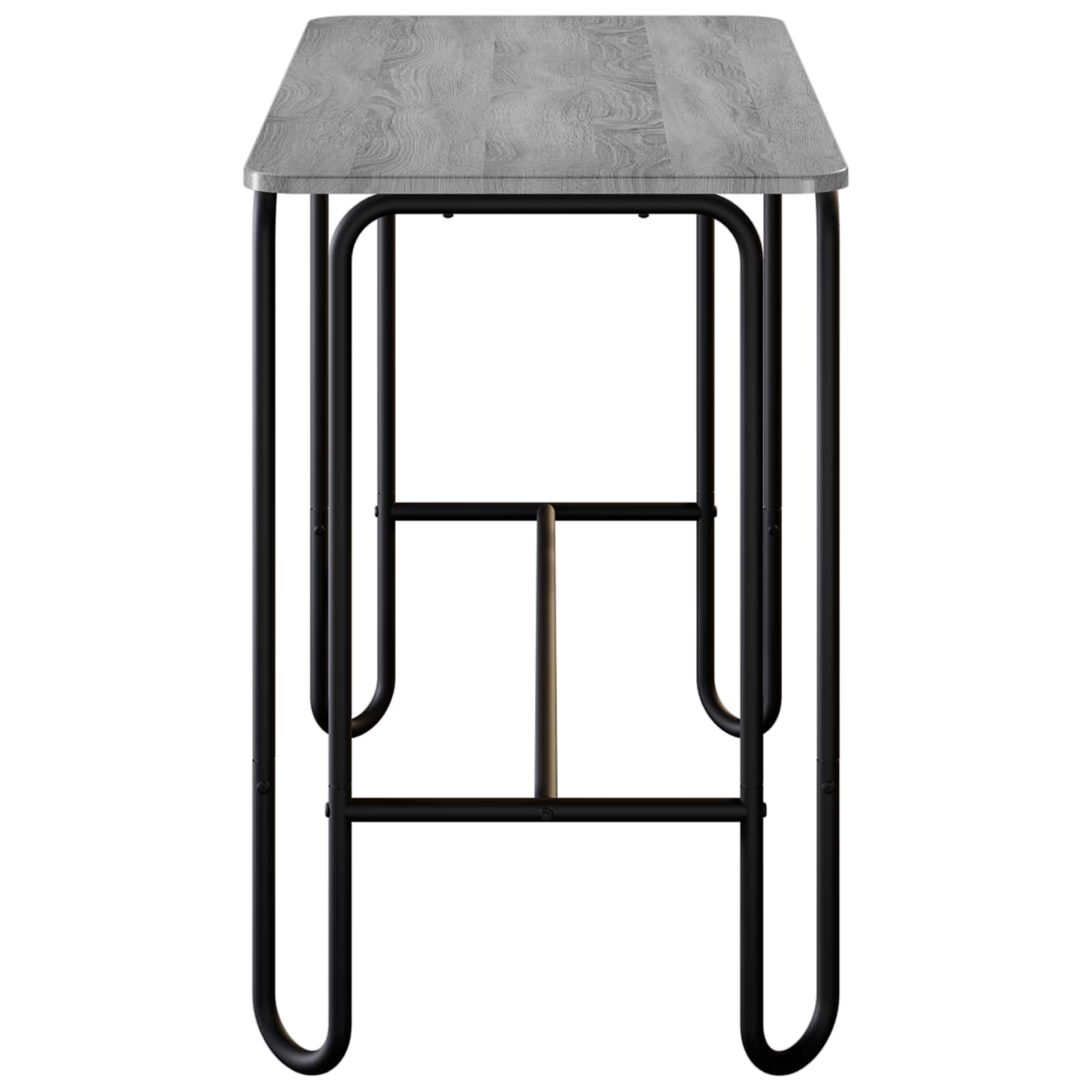 Valgomojo stalas 100 x 50 x 75 cm Apdirbta mediena Pilka Sonoma