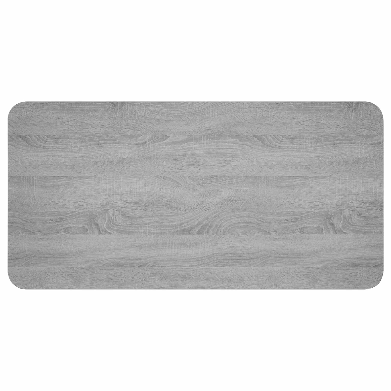 Valgomojo stalas 100 x 50 x 75 cm Apdirbta mediena Pilka Sonoma