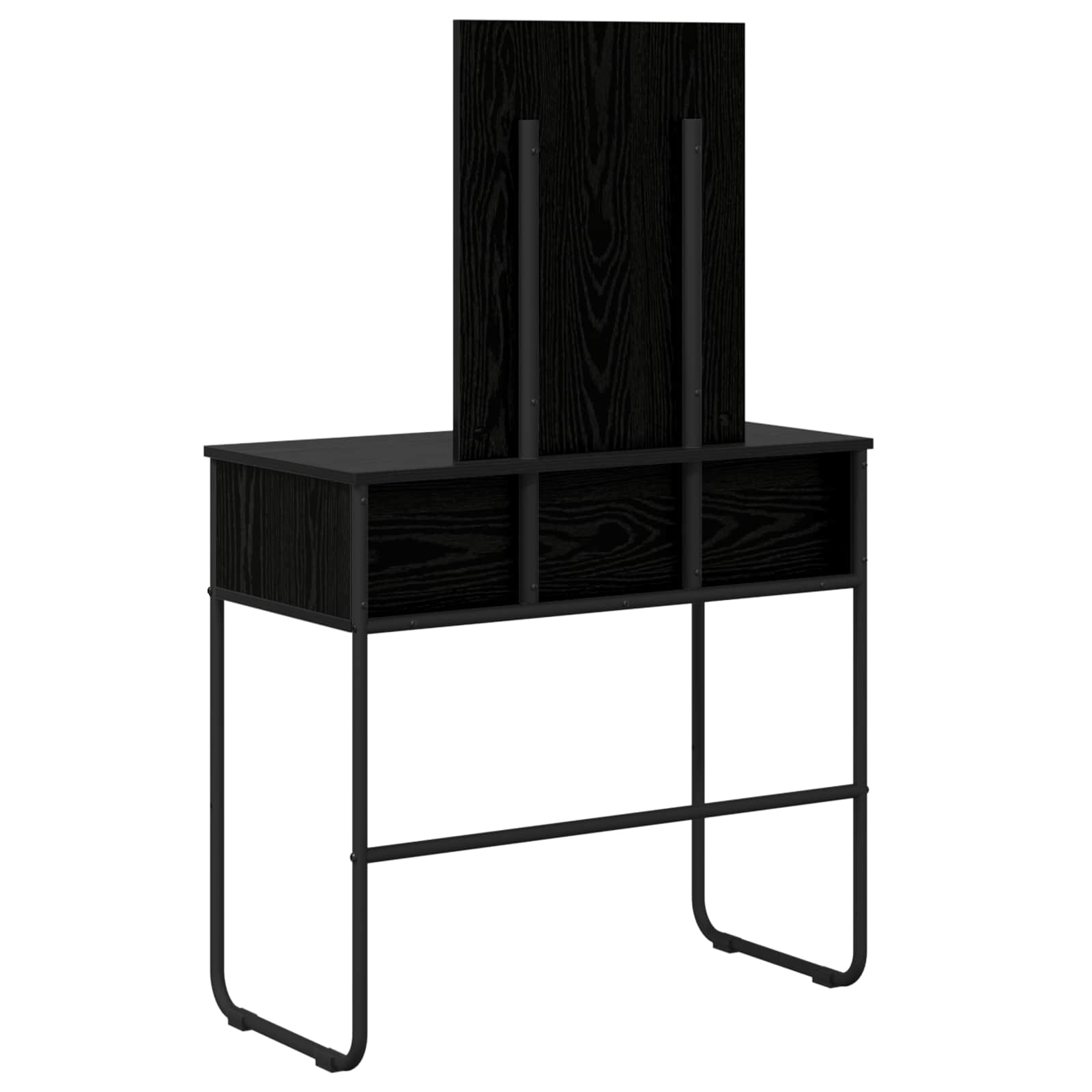Makiažo stalas Juodojo ąžuolo 81 x 40 x 131 cm Apdirbta mediena