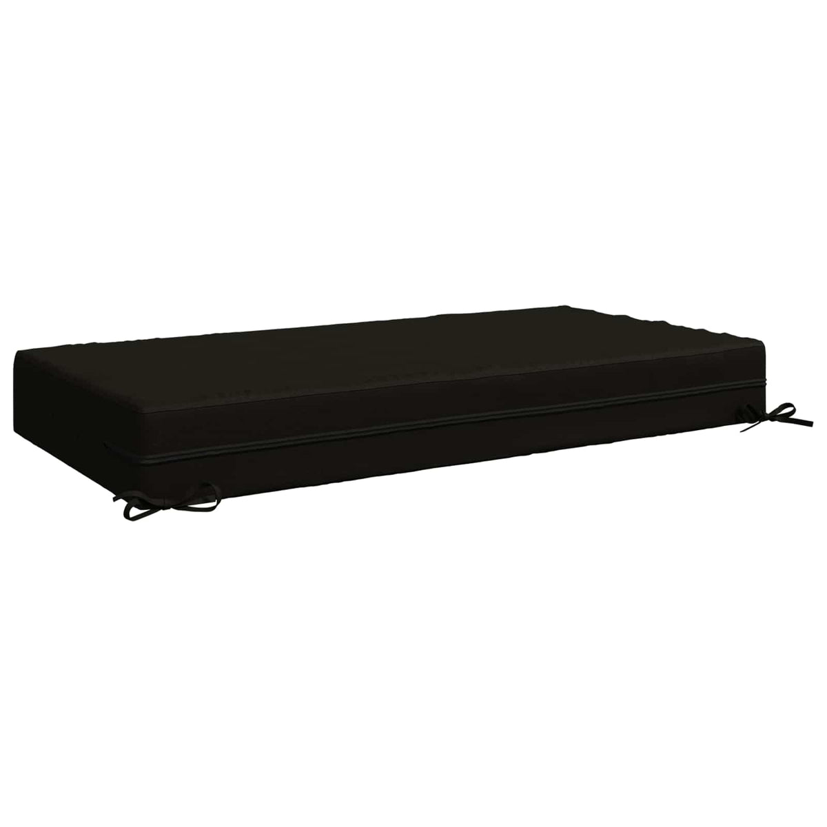 Sėdynės pagalvėlė SOEST 100% poliesteris Juoda 120 x 80 x 15 cm