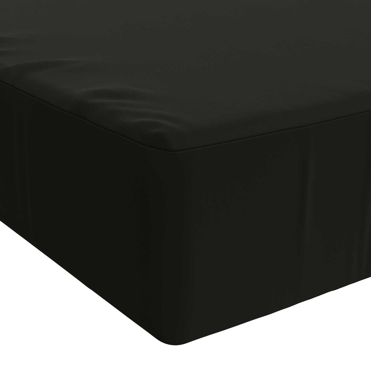Sėdynės pagalvėlė SOEST 100% poliesteris Juoda 120 x 80 x 15 cm