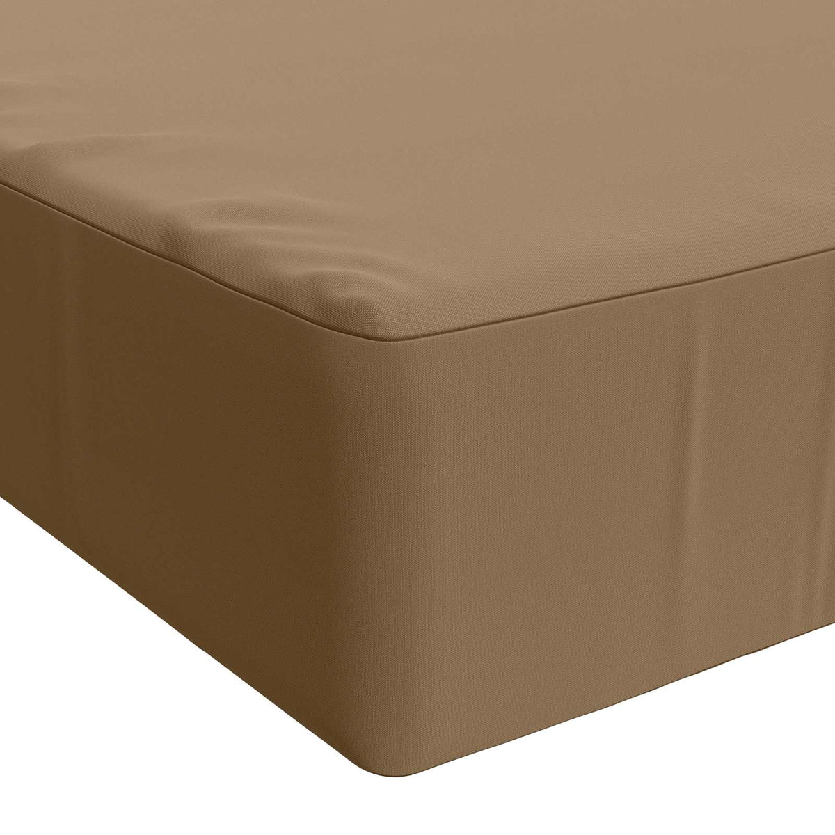 Sėdynės pagalvėlė SOEST 100% poliesteris Taupe 120 x 80 x 15 cm