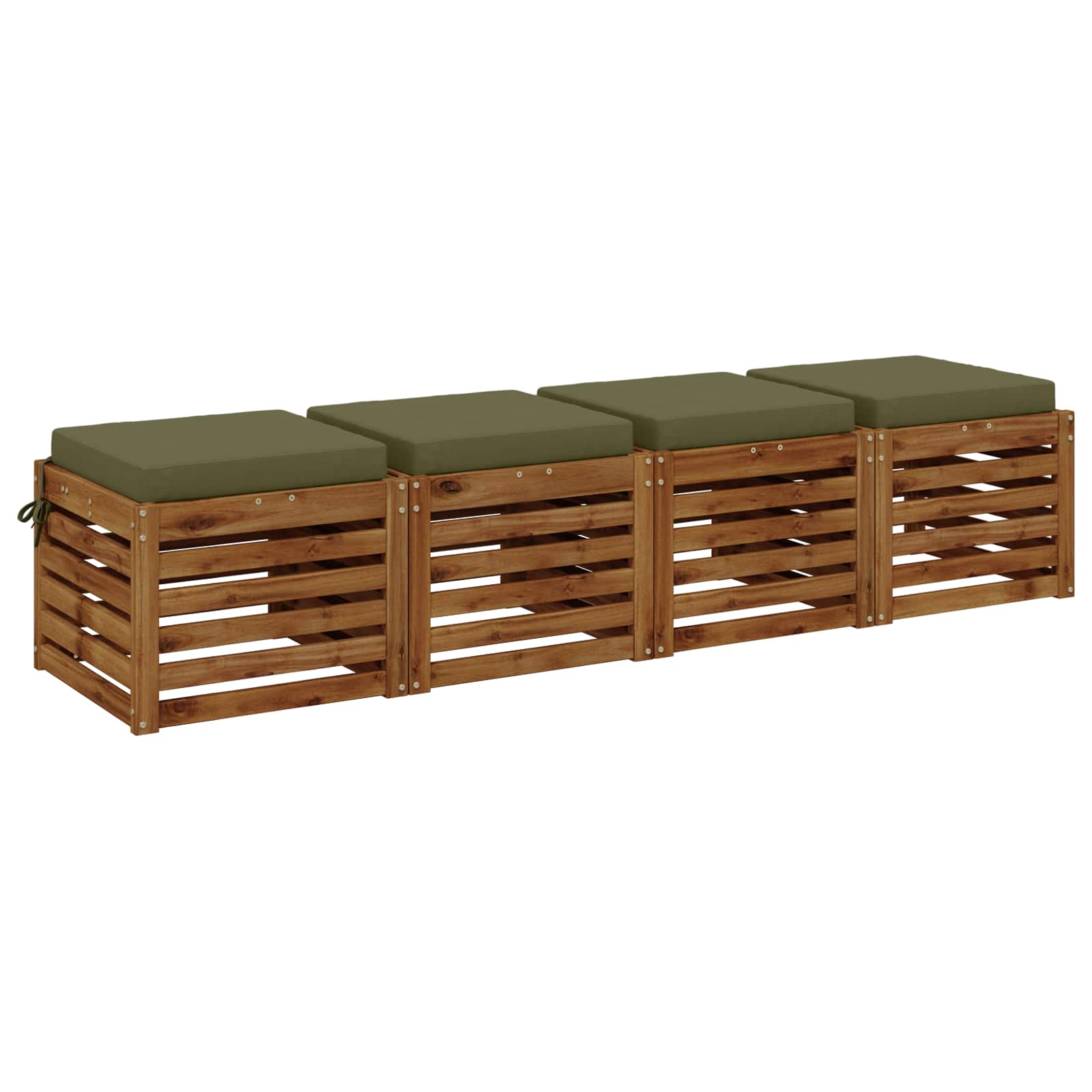 4 dalių sėdynės pagalvėlės SOEST 4 vnt. 100% poliesteris
