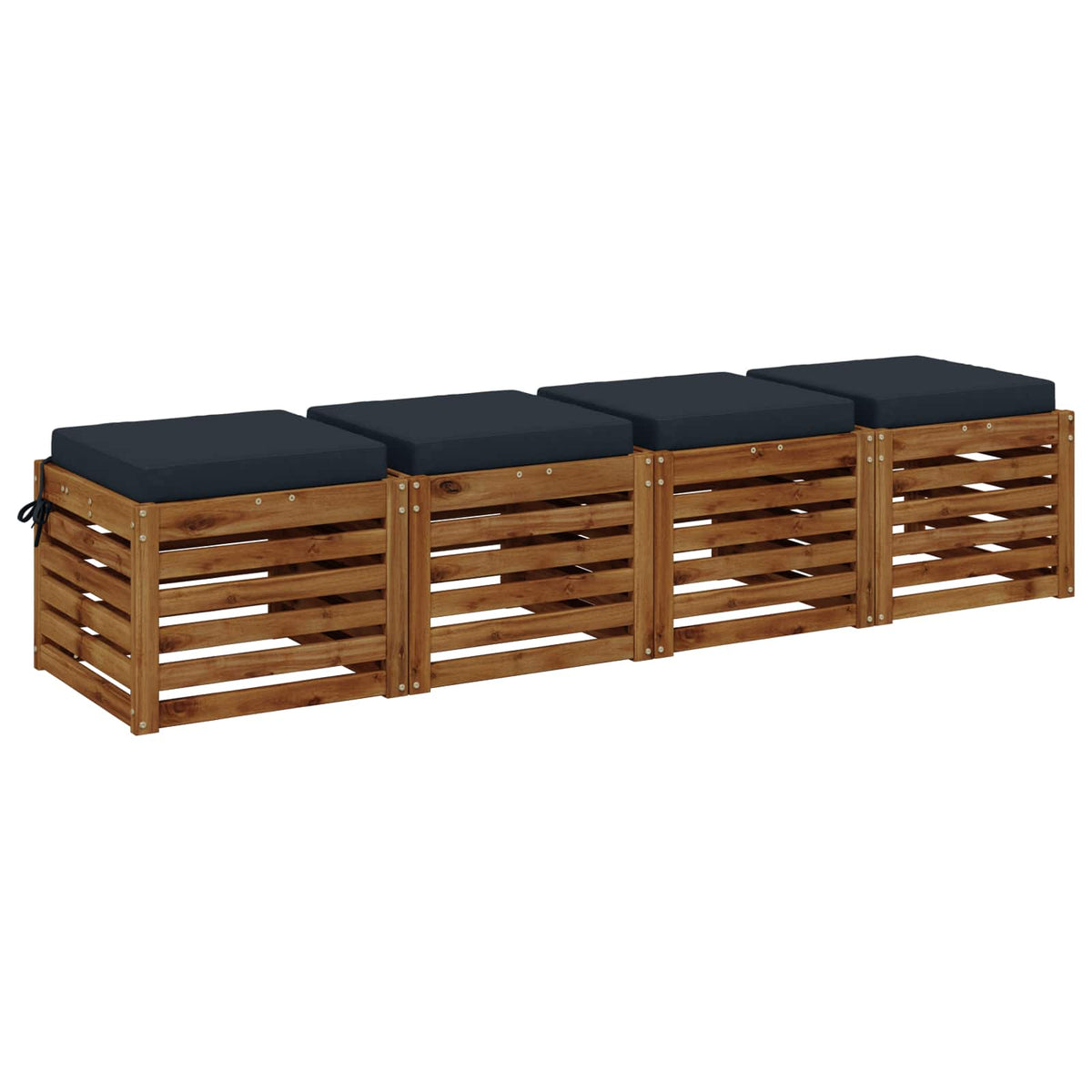 4 dalių sėdynės pagalvėlės SOEST 4 vnt. 100% poliesteris