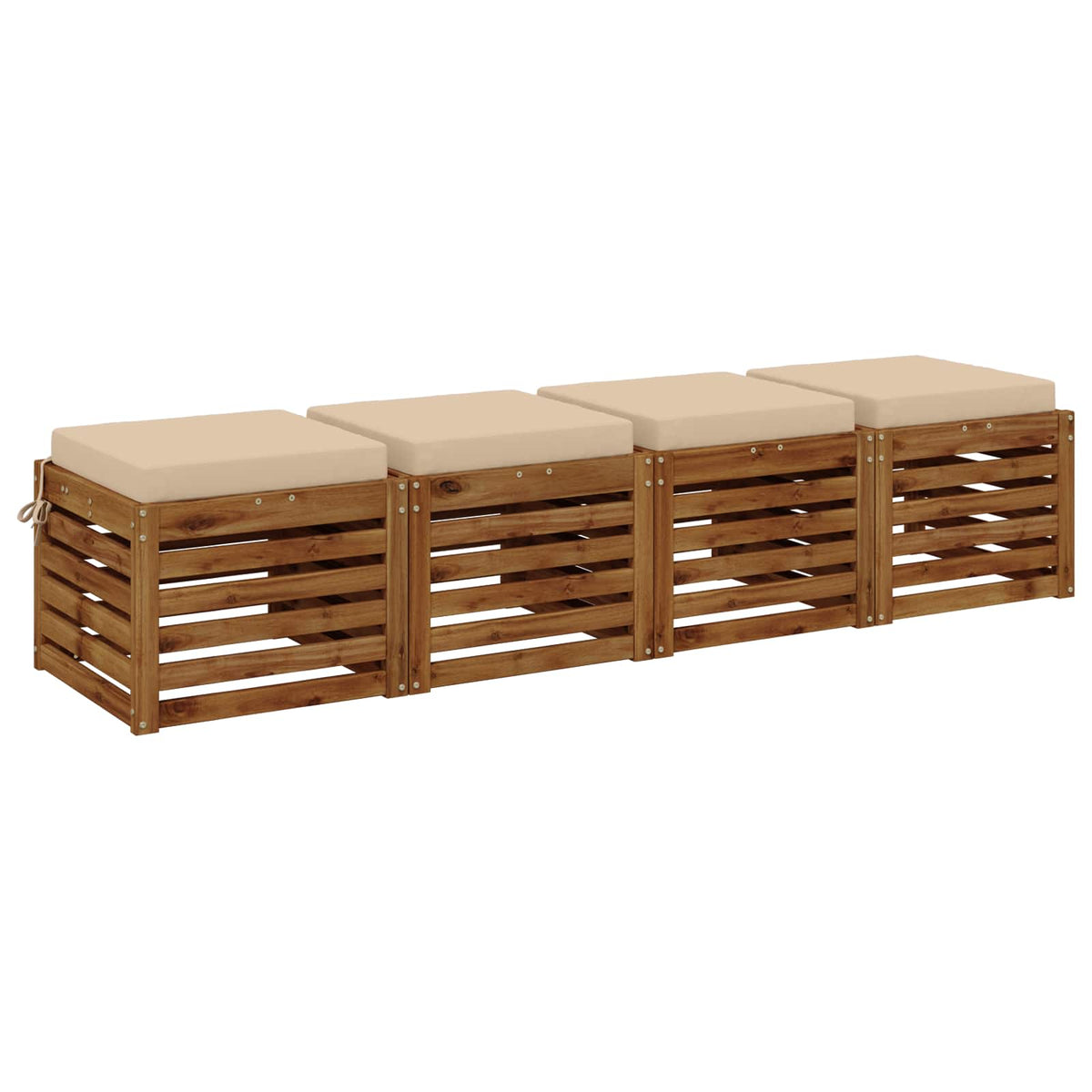 4 dalių sėdynės pagalvėlės SOEST 4 vnt. 100% poliesteris