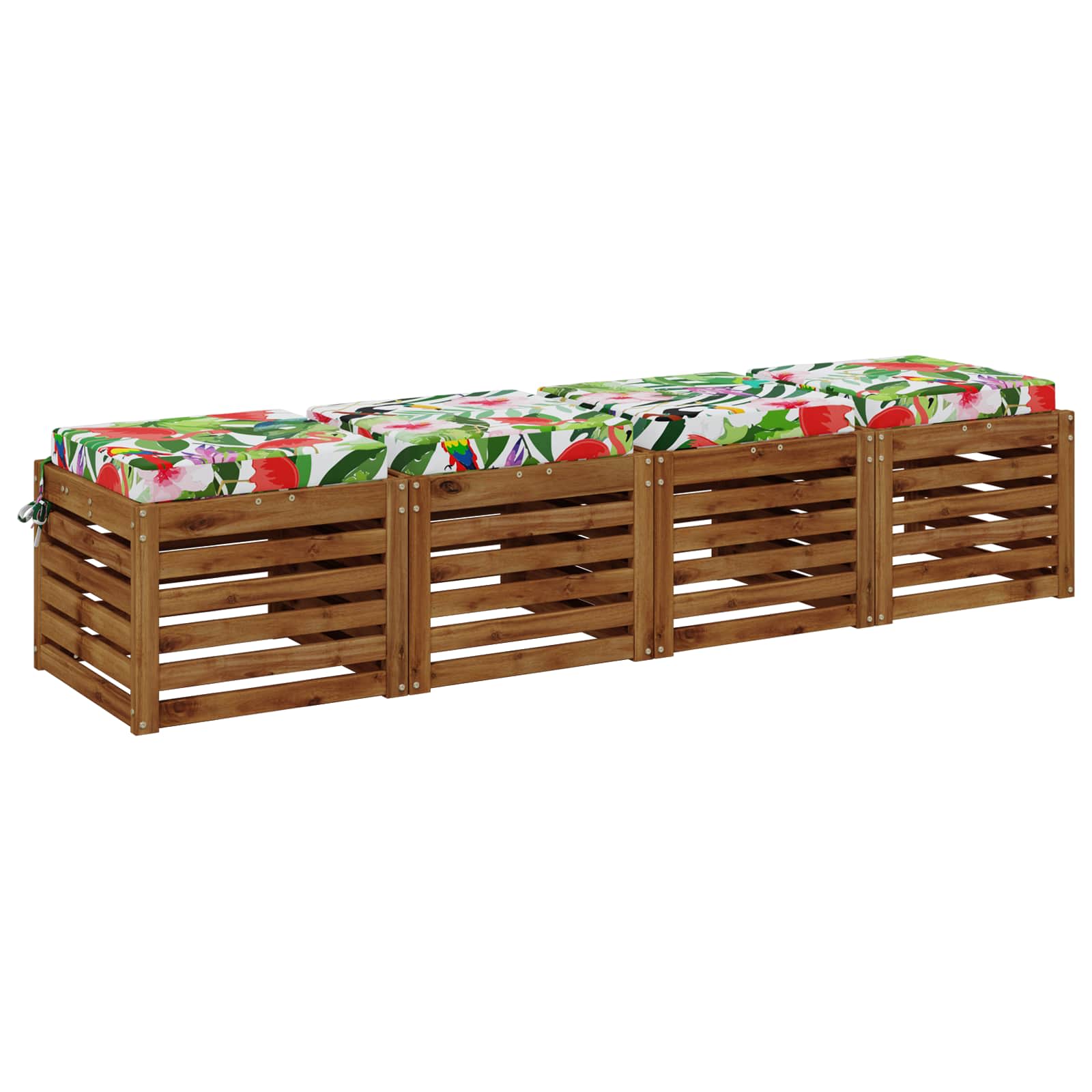 4 dalių sėdynės pagalvėlės SOEST 4 vnt. 100% poliesteris