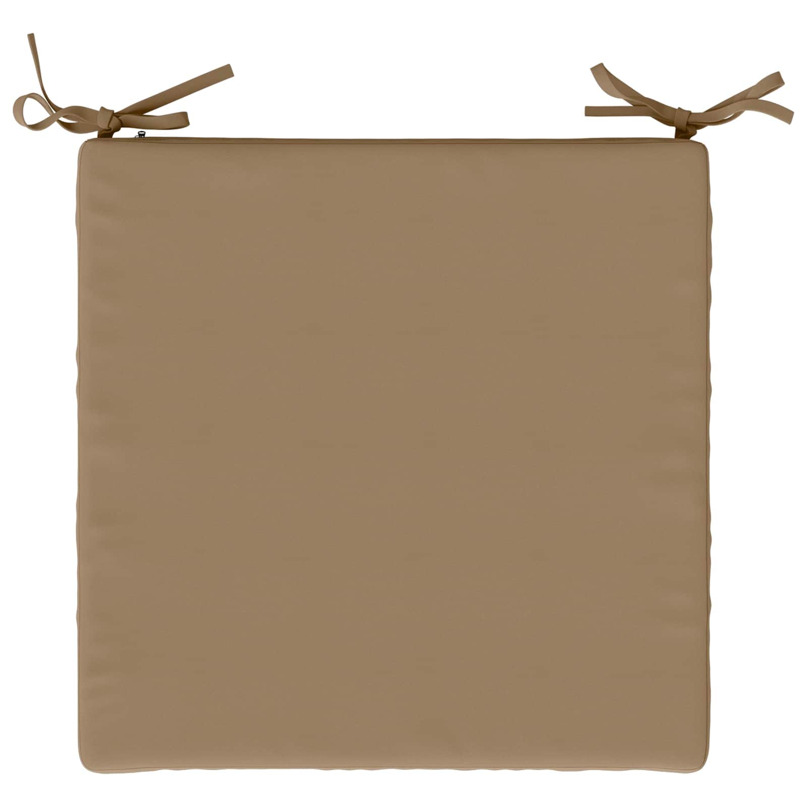 4 dalių sėdynės pagalvėlės SOEST 4 vnt. 100% poliesteris Taupe