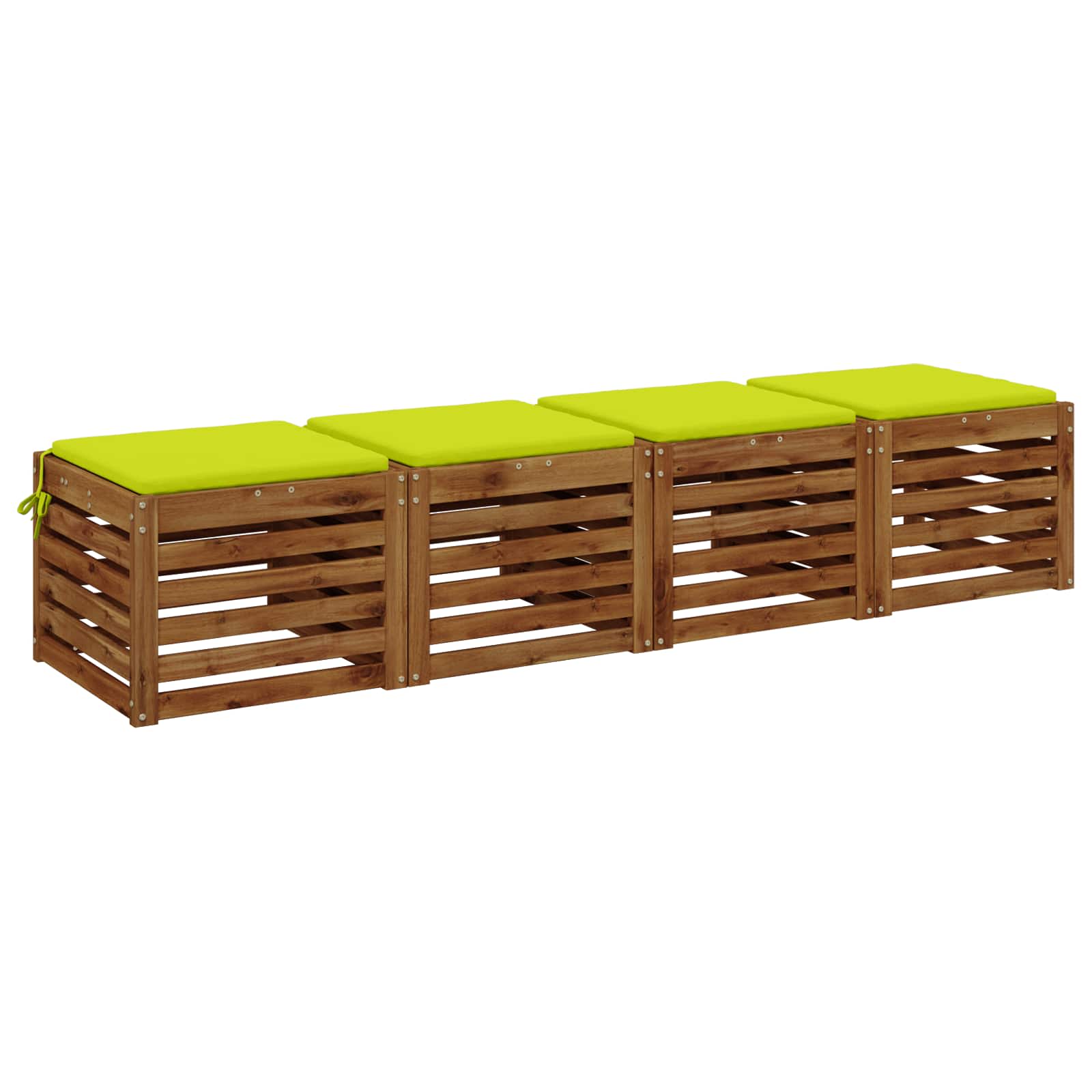 4 dalių sėdynės pagalvėlės SOEST 4 vnt. 100% poliesteris