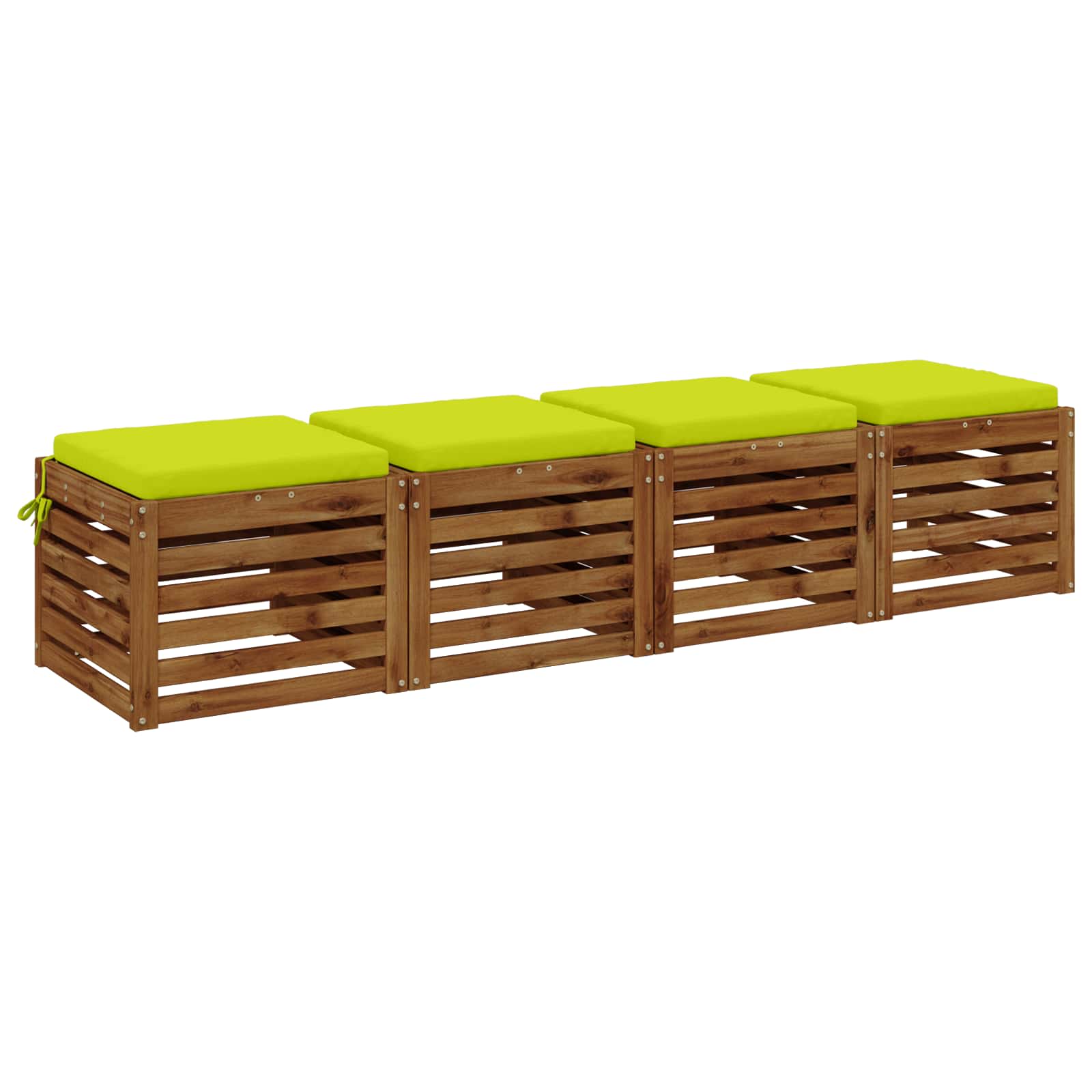 4 dalių sėdynės pagalvėlės SOEST 4 vnt. 100% poliesteris