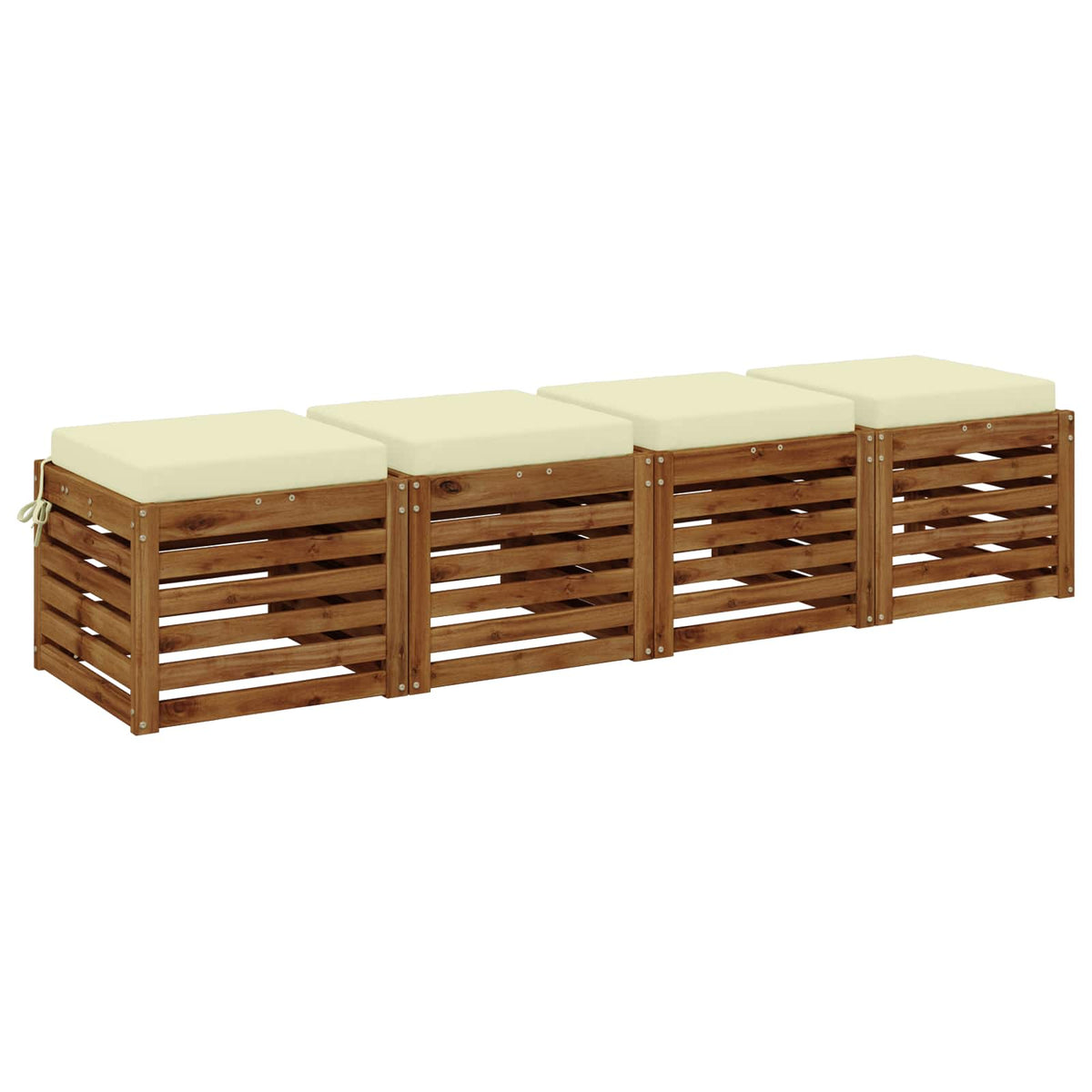 4 dalių sėdynės pagalvėlės SOEST 4 vnt. 100% poliesteris