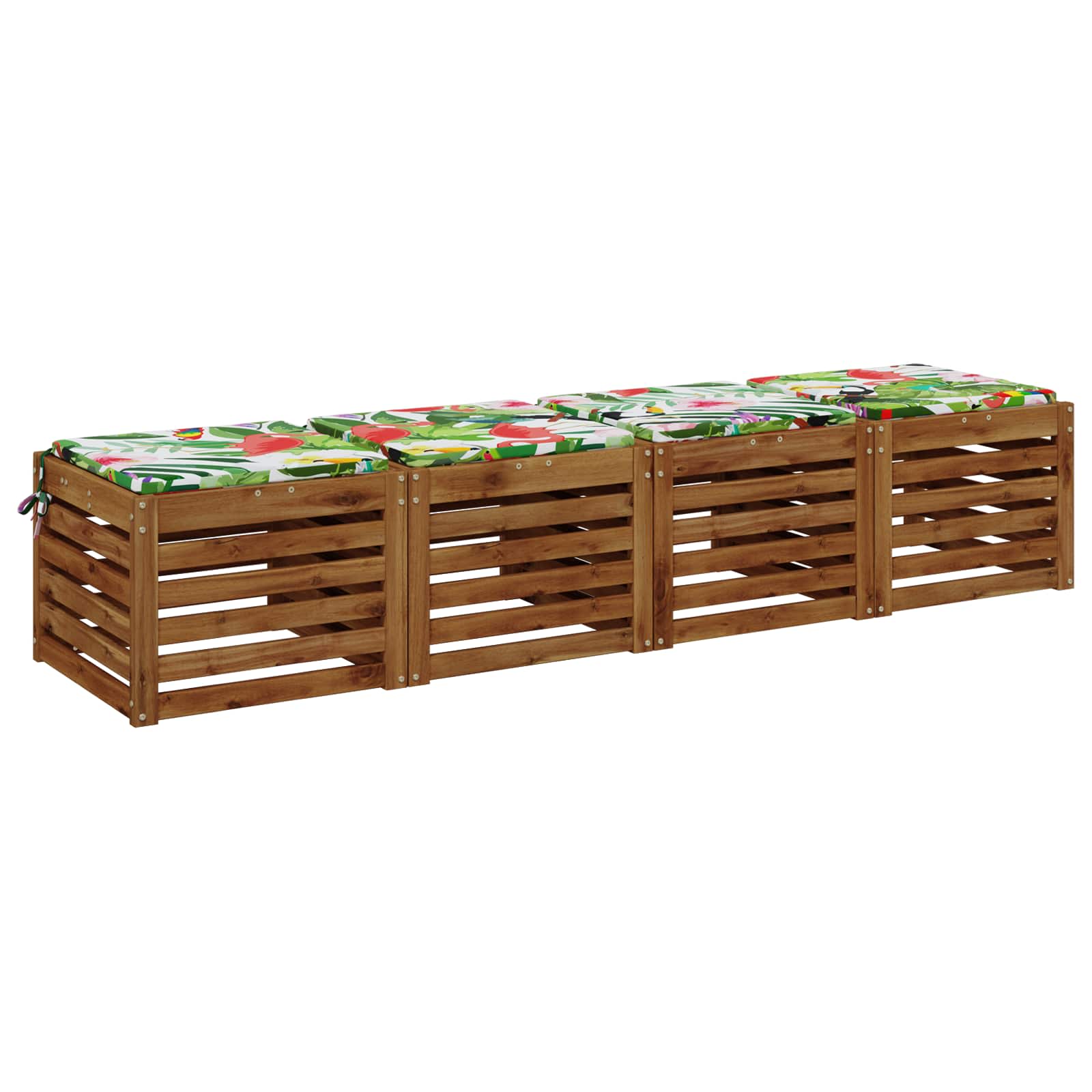 4 dalių sėdynės pagalvėlės SOEST 4 vnt. 100% poliesteris
