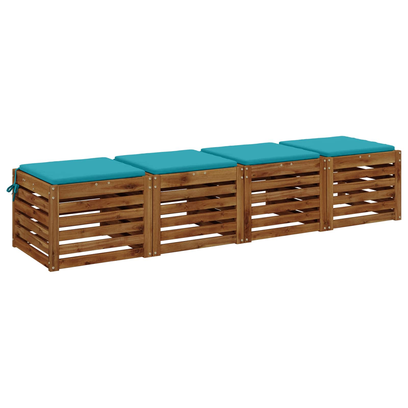 4 dalių sėdynės pagalvėlės SOEST 4 vnt. 100% poliesteris Turkio