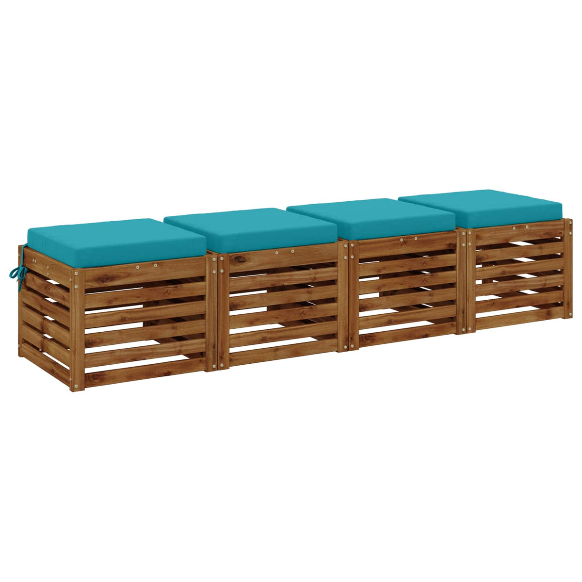 4 dalių sėdynės pagalvėlės SOEST 4 vnt. 100% poliesteris Turkio