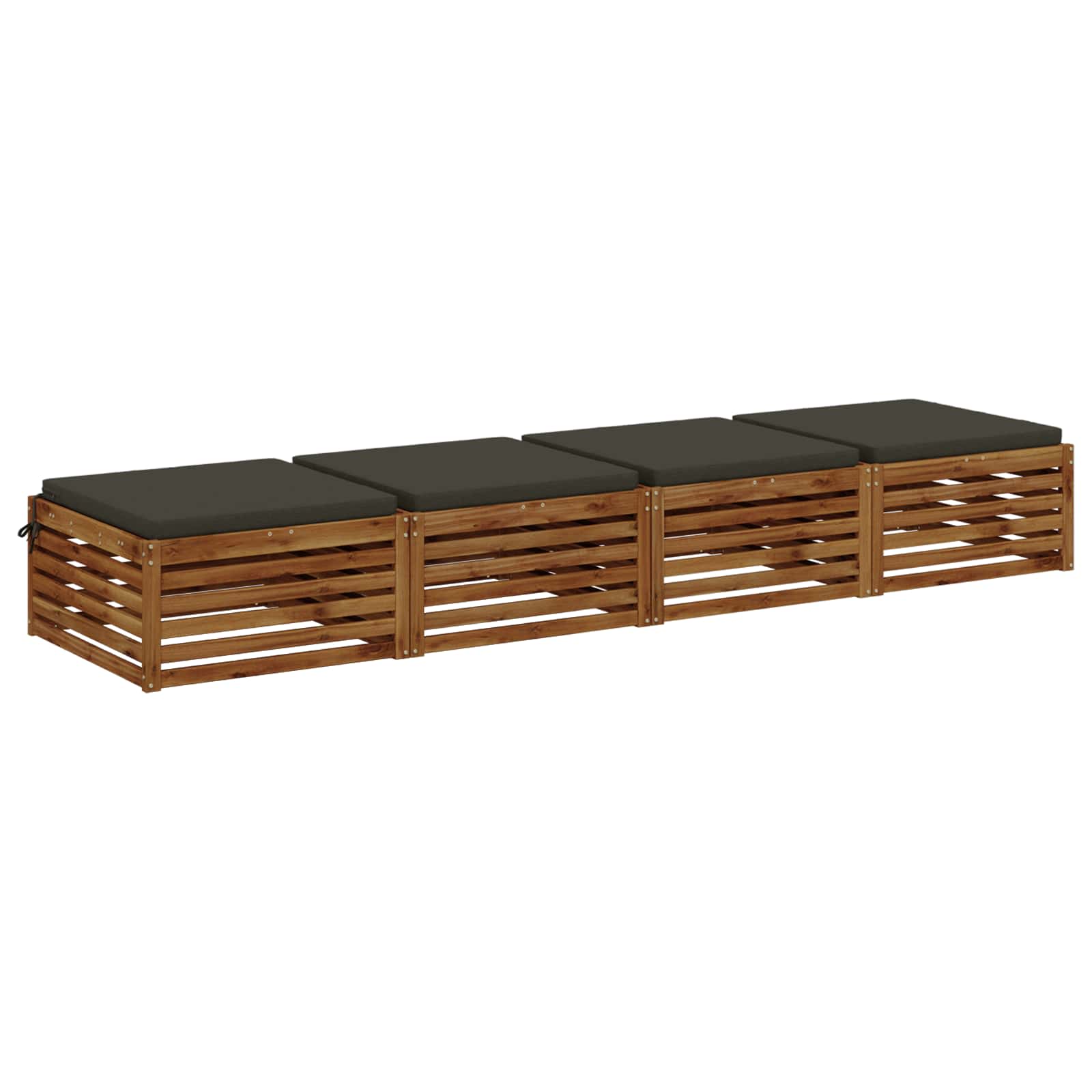 4 dalių sėdynės pagalvėlės SOEST 4 vnt. 100% poliesteris