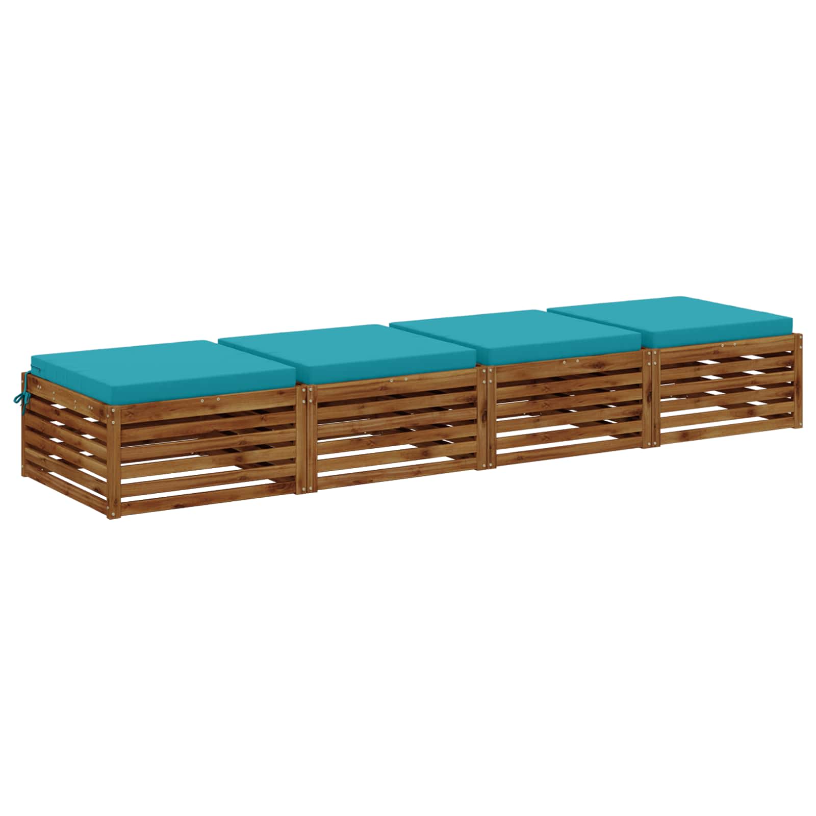 4 dalių sėdynės pagalvėlės SOEST 4 vnt. 100% poliesteris Turkio