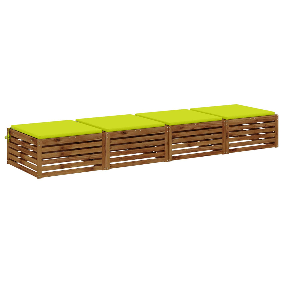 4 dalių sėdynės pagalvėlės SOEST 4 vnt. 100% poliesteris