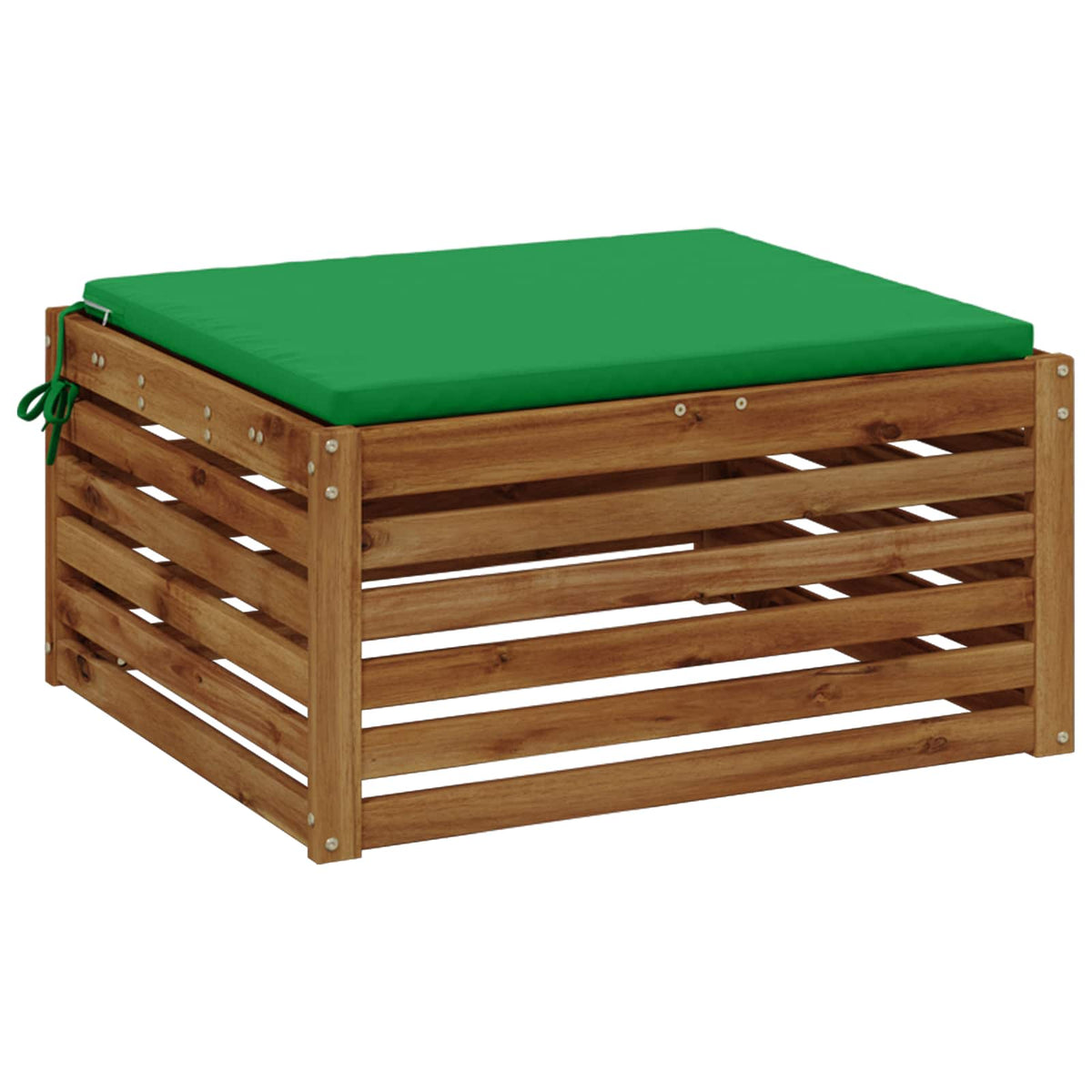 Sėdynių pagalvėlės SOEST 100% poliesteris Žalia 80 x 80 x 3 cm
