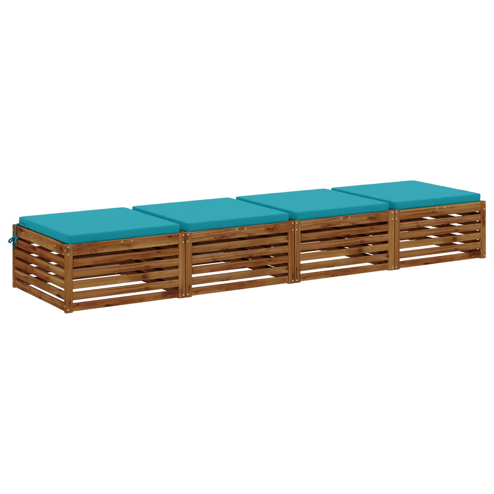 4 dalių sėdynės pagalvėlės SOEST 4 vnt. 100% poliesteris Turkio