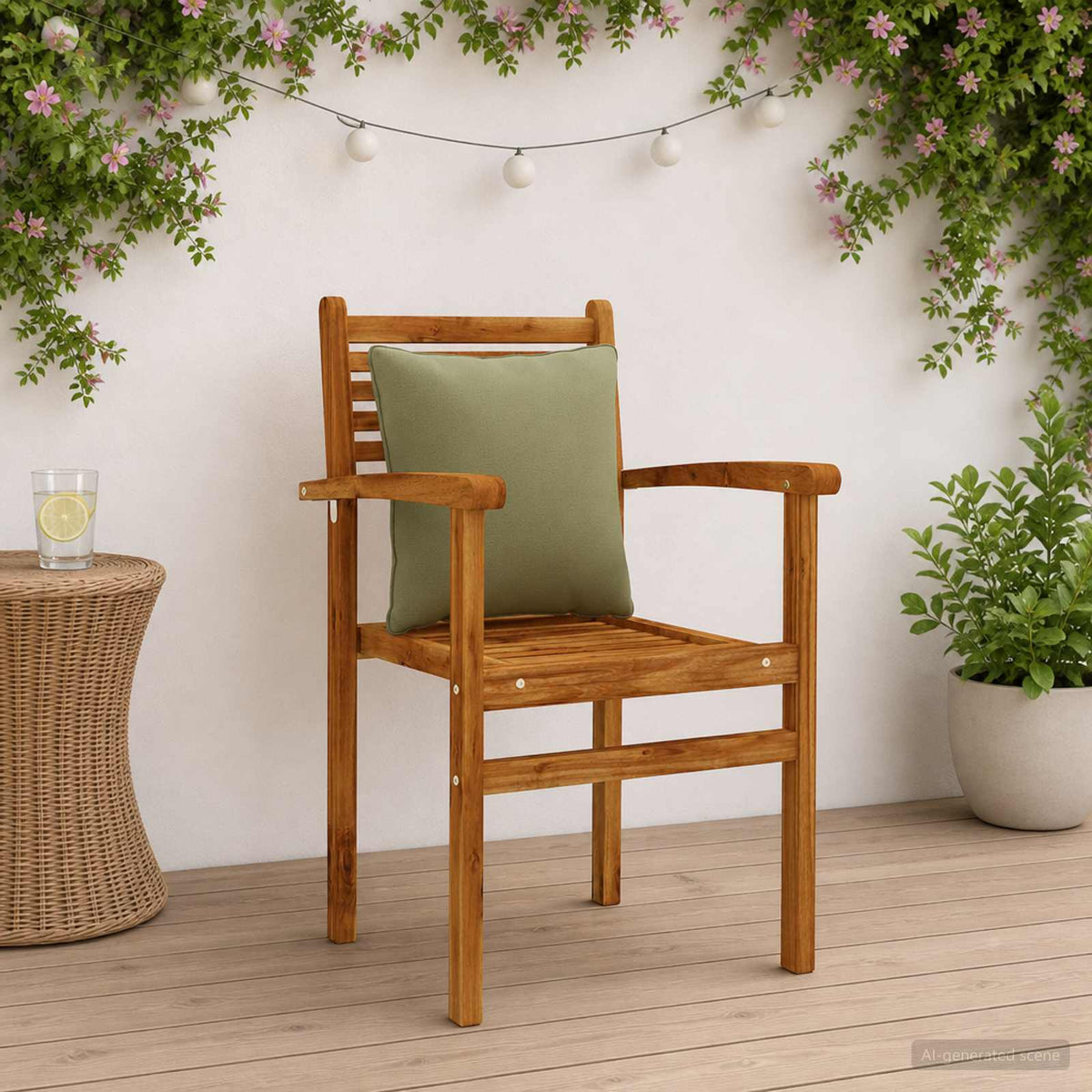 4 dalių nugarinės pagalvėlės PUTTEN 4 pcs 100% poliesteris
