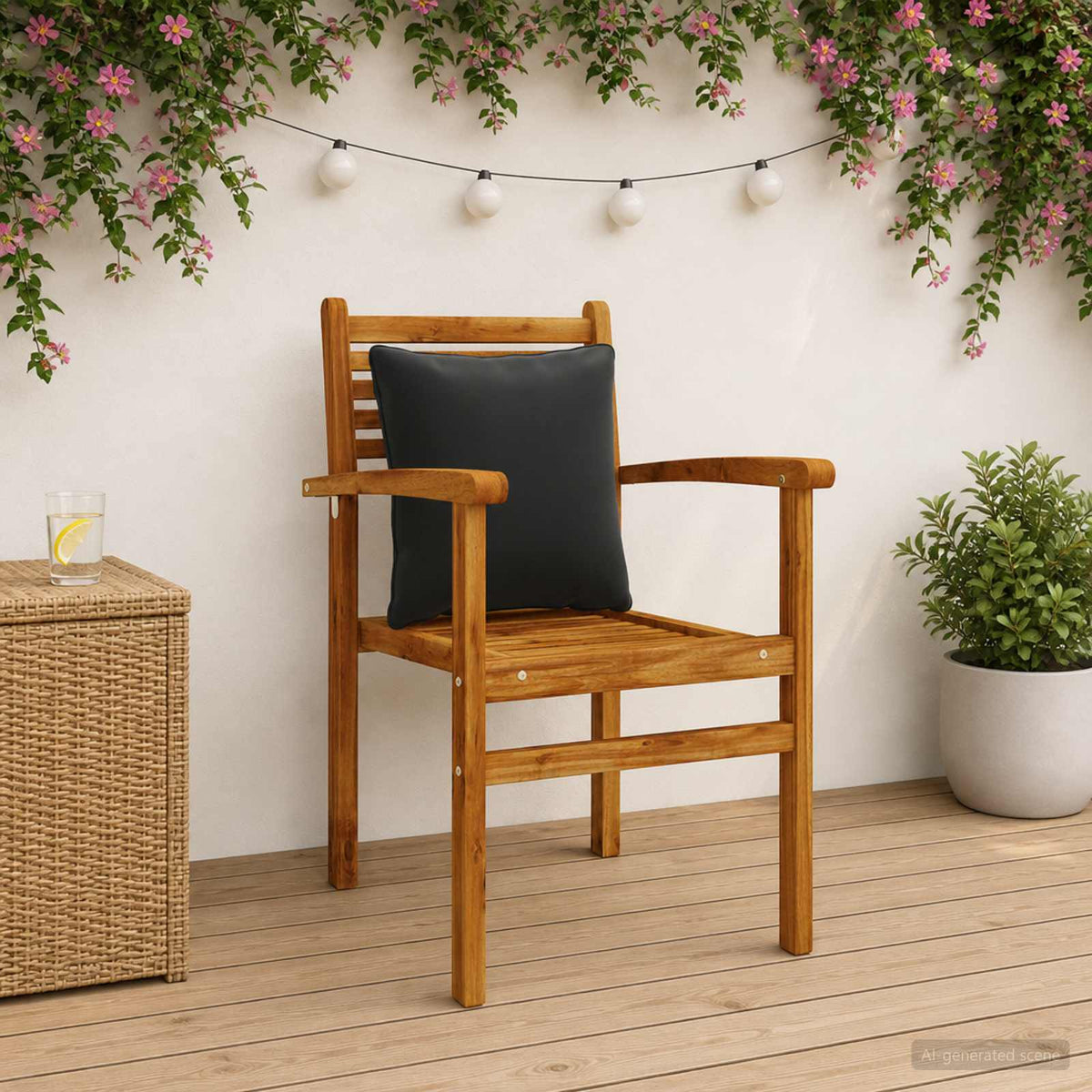 4 dalių nugarinės pagalvėlės PUTTEN 4 pcs 100% poliesteris
