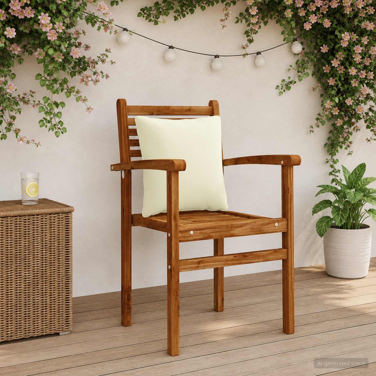 4 dalių nugarinės pagalvėlės PUTTEN 4 pcs 100% poliesteris