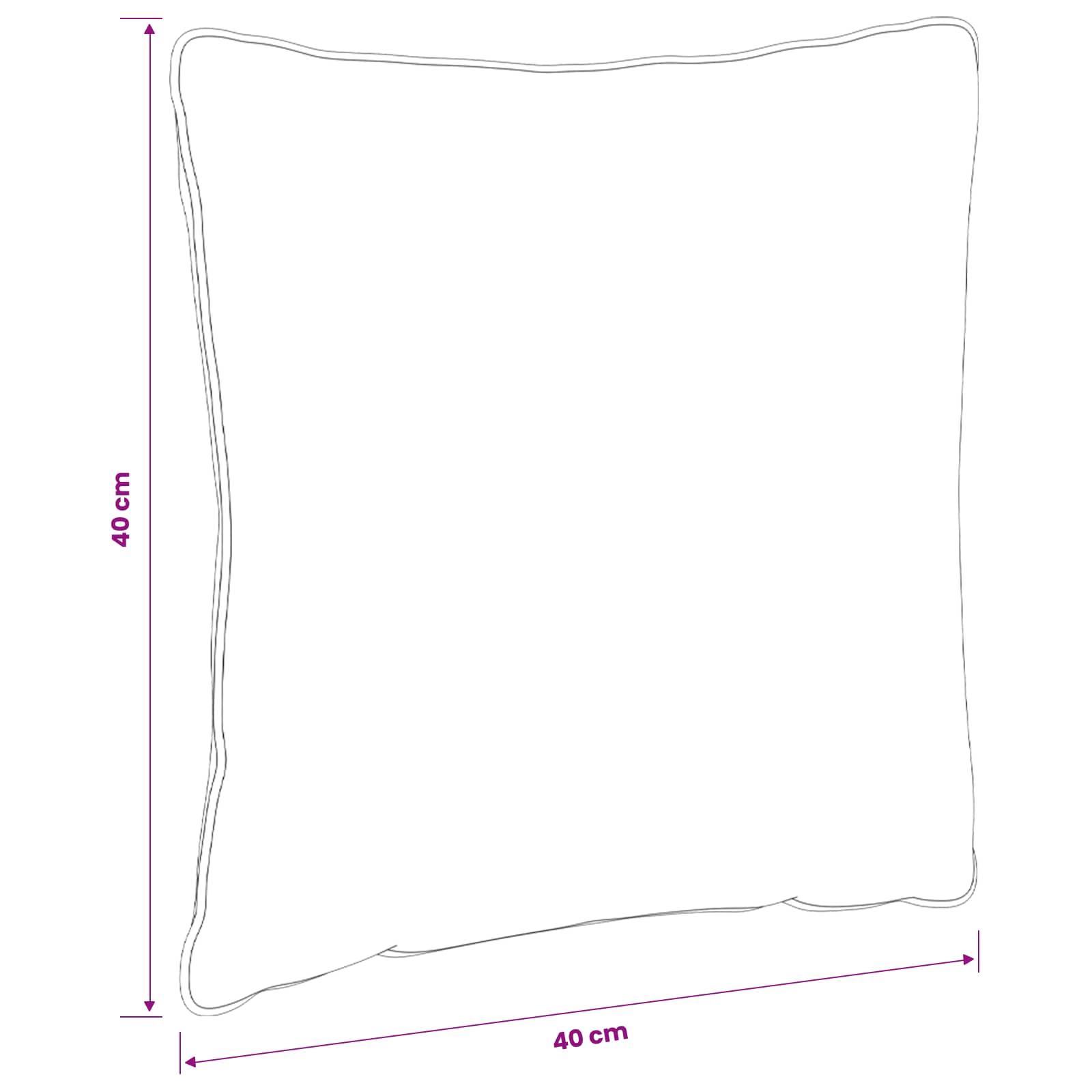 4 dalių nugarinės pagalvėlės PUTTEN 4 pcs 100% poliesteris