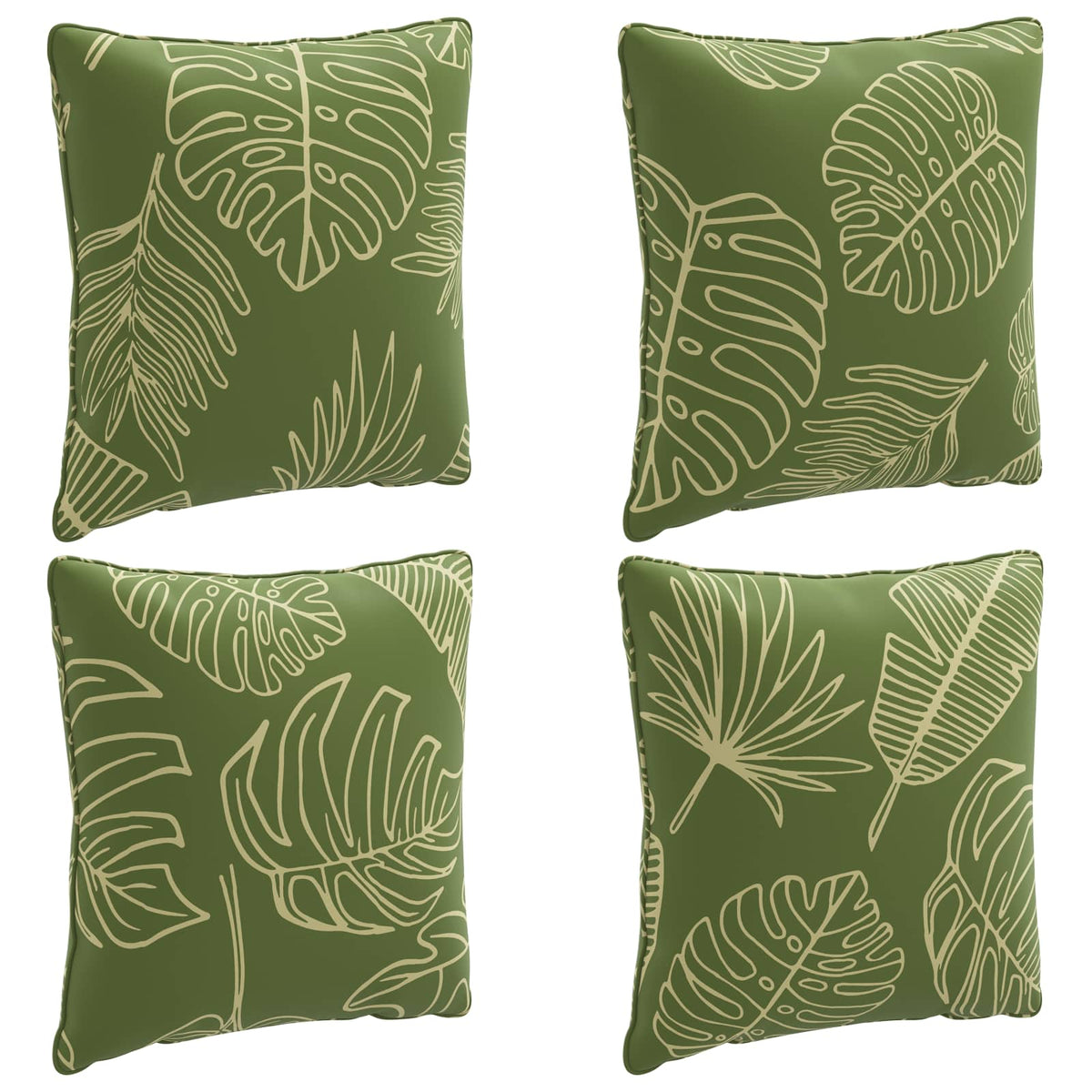 4 dalių nugarinės pagalvėlės PUTTEN 4 pcs 100% poliesteris