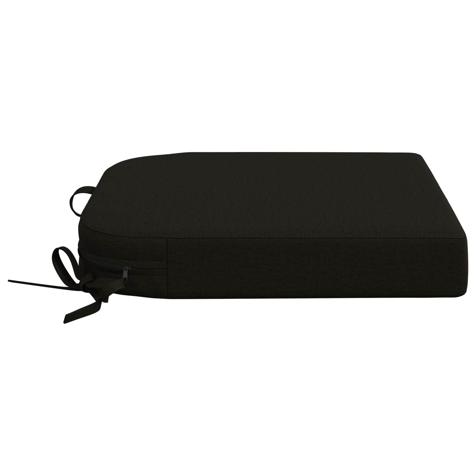 4 dalių sėdynių pagalvėlės SOEST 4 pcs 100% poliesteris Juoda
