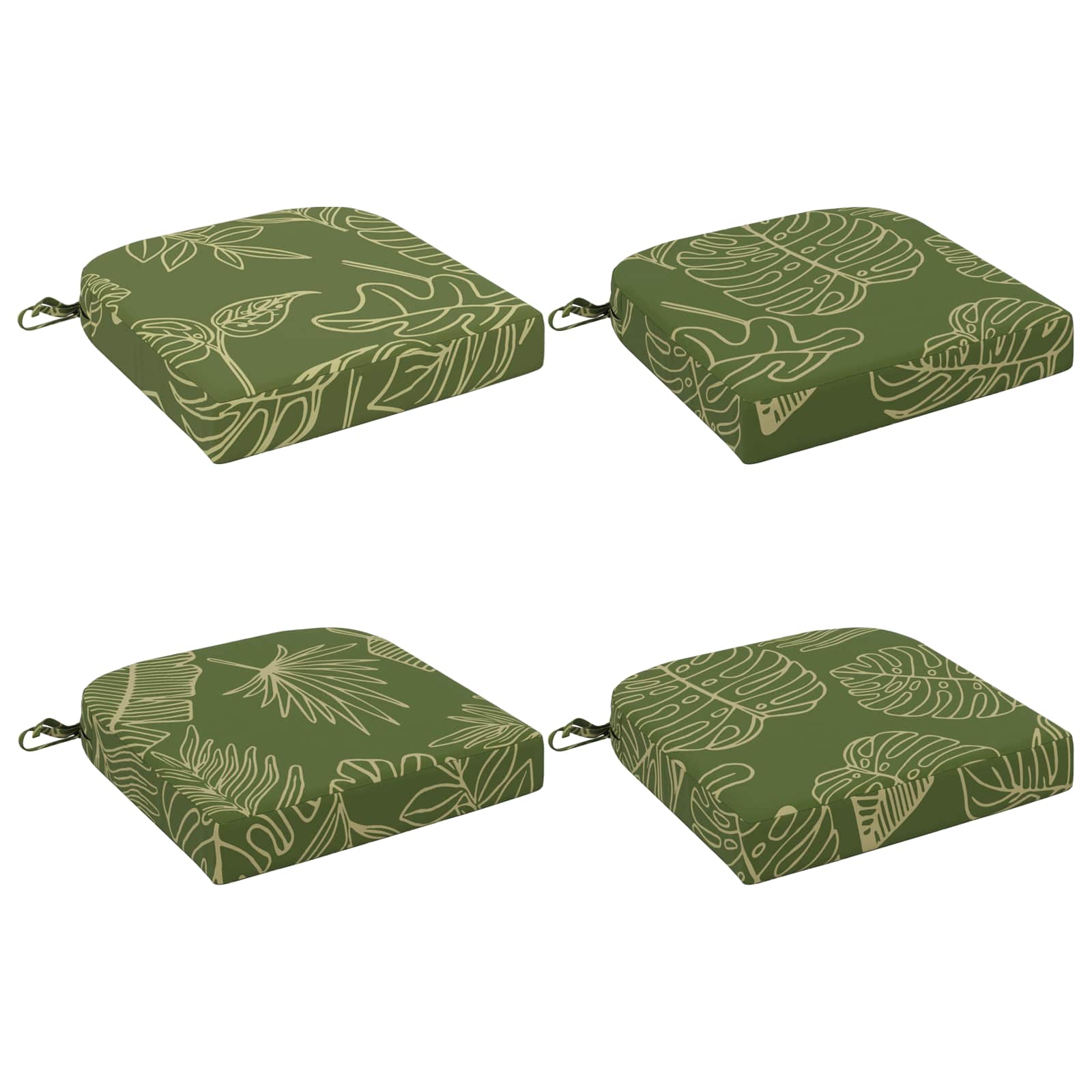 4 dalių sėdynių pagalvėlės SOEST 4 pcs 100% poliesteris