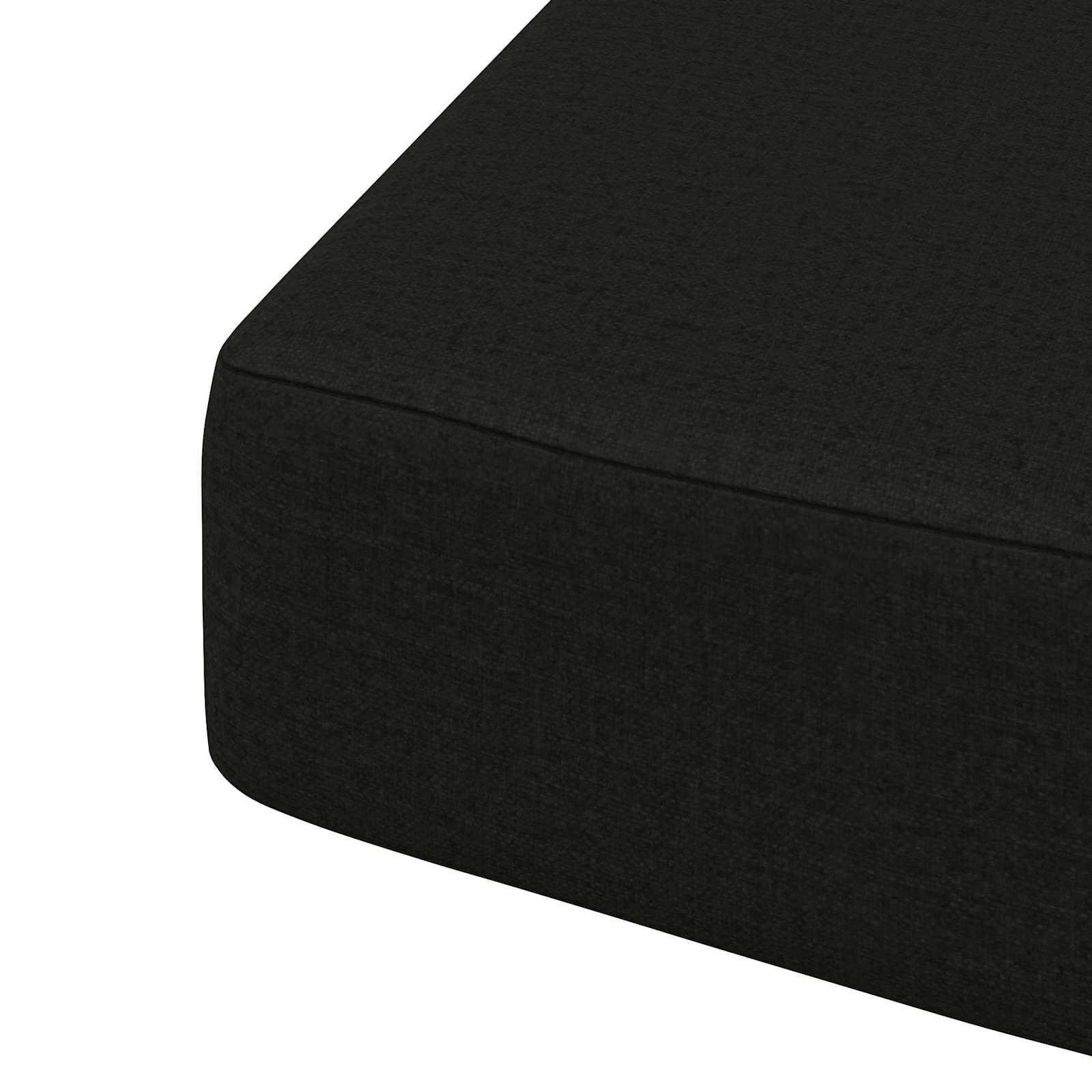 4 dalių sėdynių pagalvėlės SOEST 4 pcs 100% poliesteris Juoda
