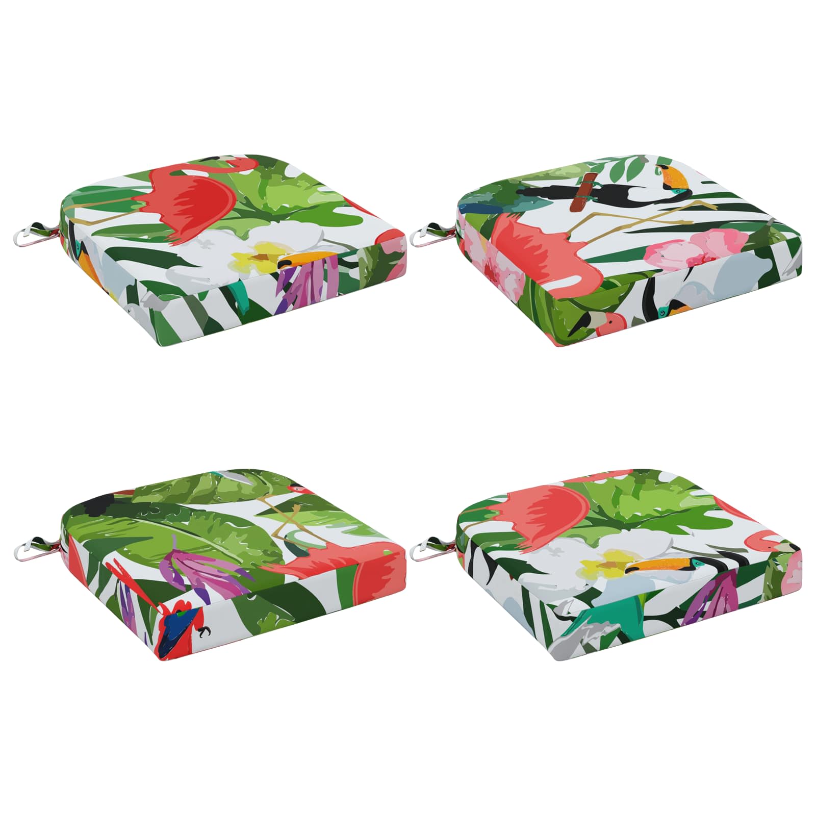 4 dalių sėdynių pagalvėlės SOEST 4 pcs 100% poliesteris