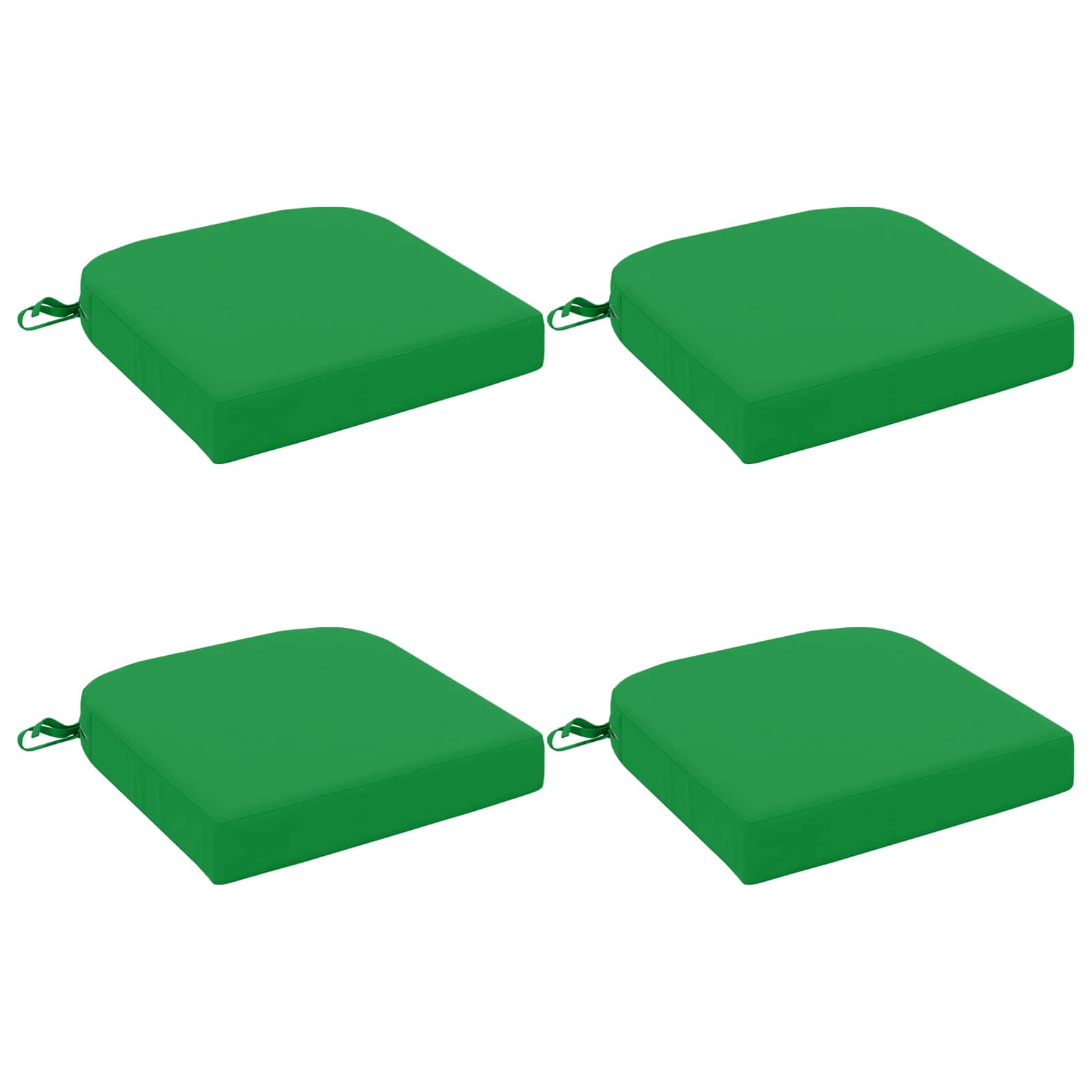 4 dalių sėdynių pagalvėlės SOEST 4 pcs 100% poliesteris Žalia