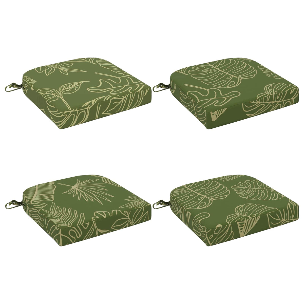 4 dalių sėdynių pagalvėlės SOEST 4 pcs 100% poliesteris