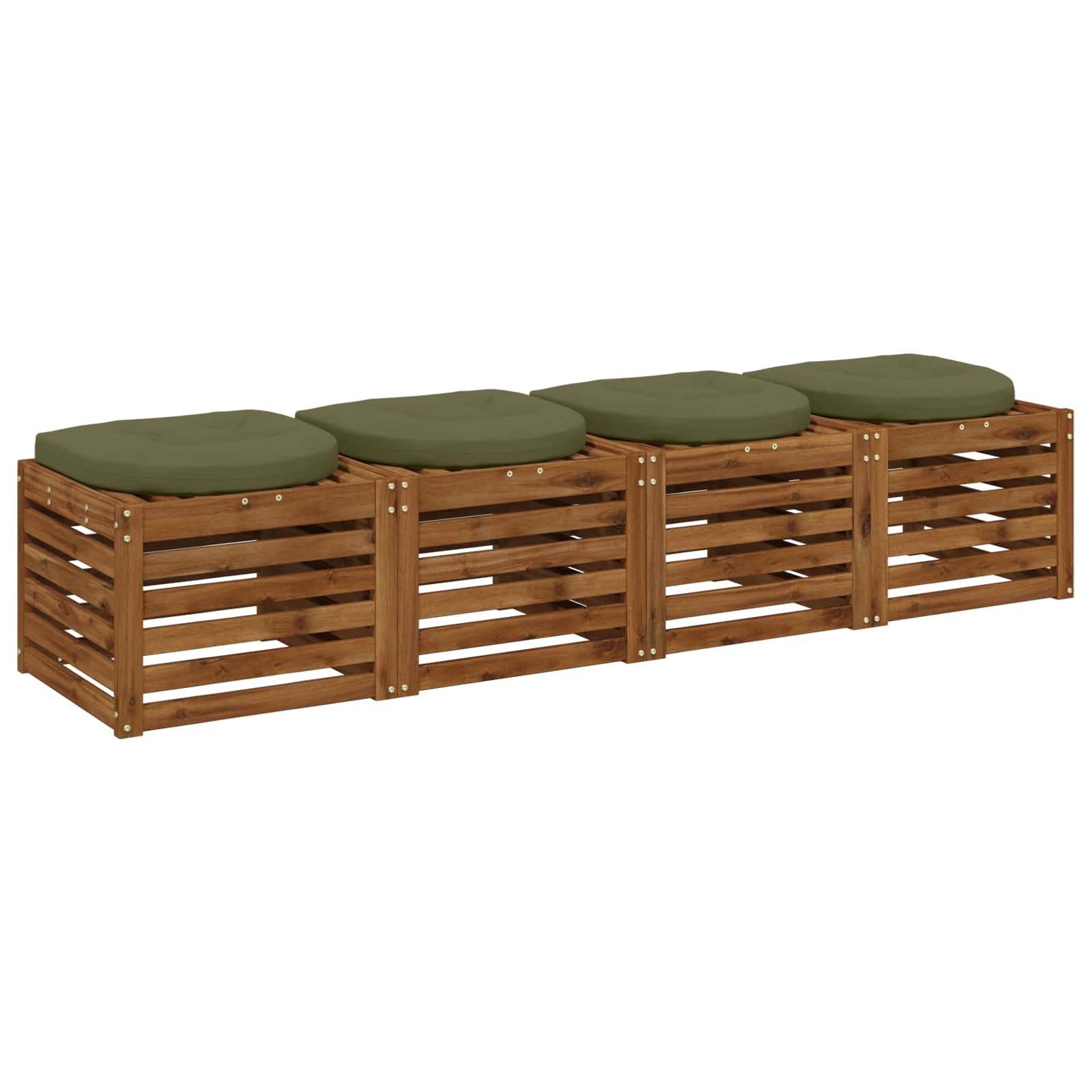 4 dalių sėdynės pagalvėlės 4 vnt. 100% poliesteris