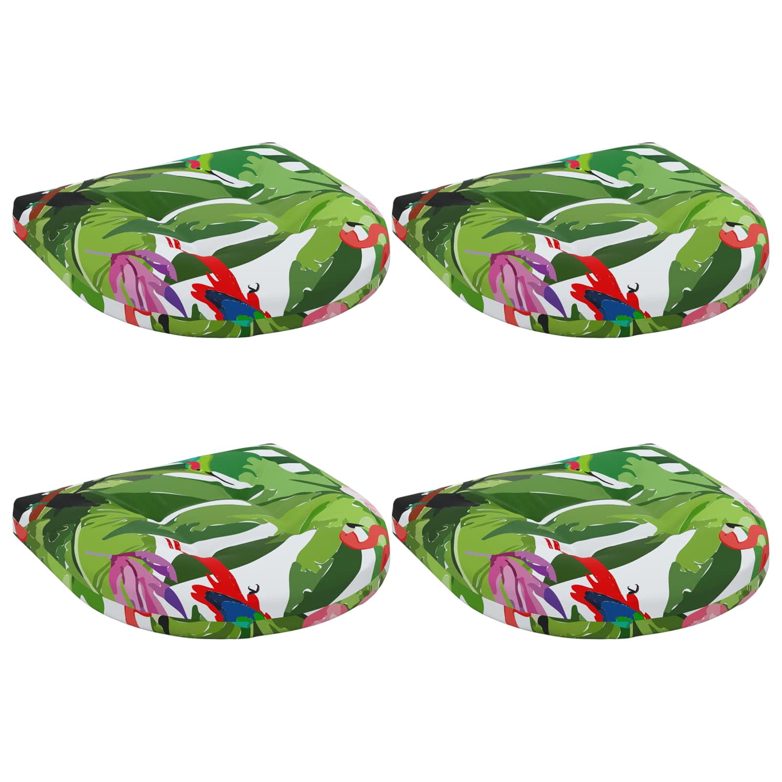 4 dalių sėdynės pagalvėlės 4 vnt. 100% poliesteris