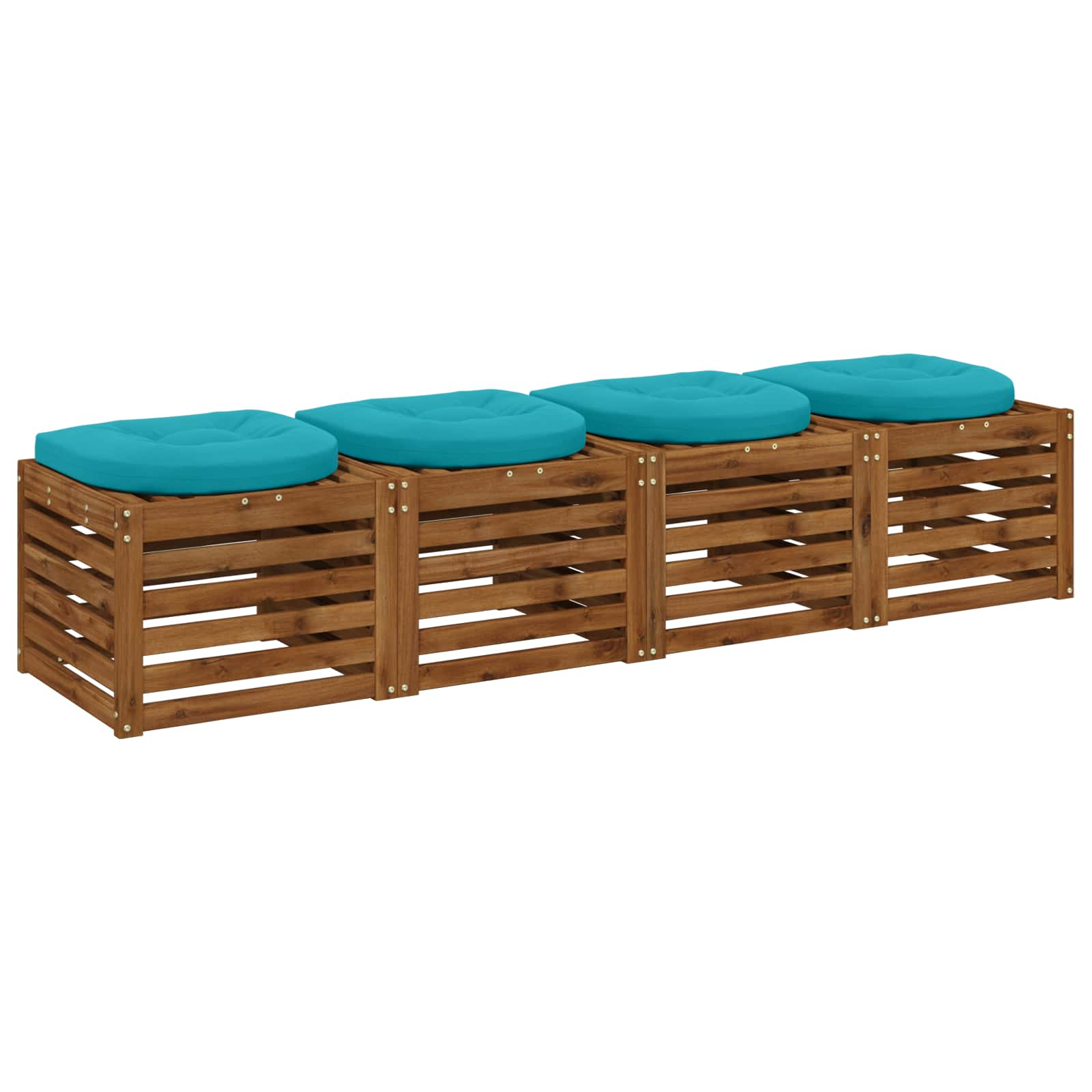 4 dalių sėdynės pagalvėlės 4 vnt. 100% poliesteris Turkio