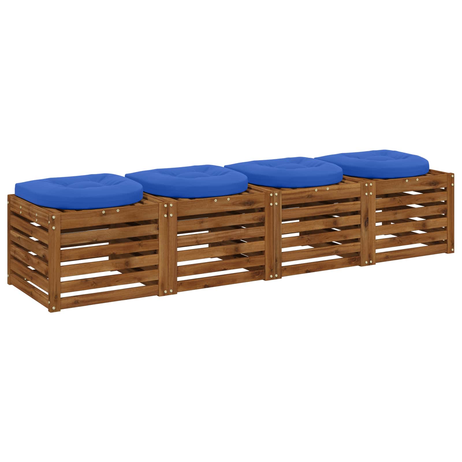 4 dalių sėdynės pagalvėlės 4 vnt. 100% poliesteris