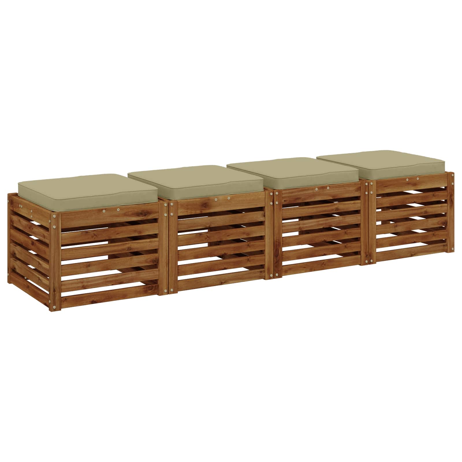 4 dalių sėdynės pagalvėlės VUGHT 4 pcs 100% poliesteris