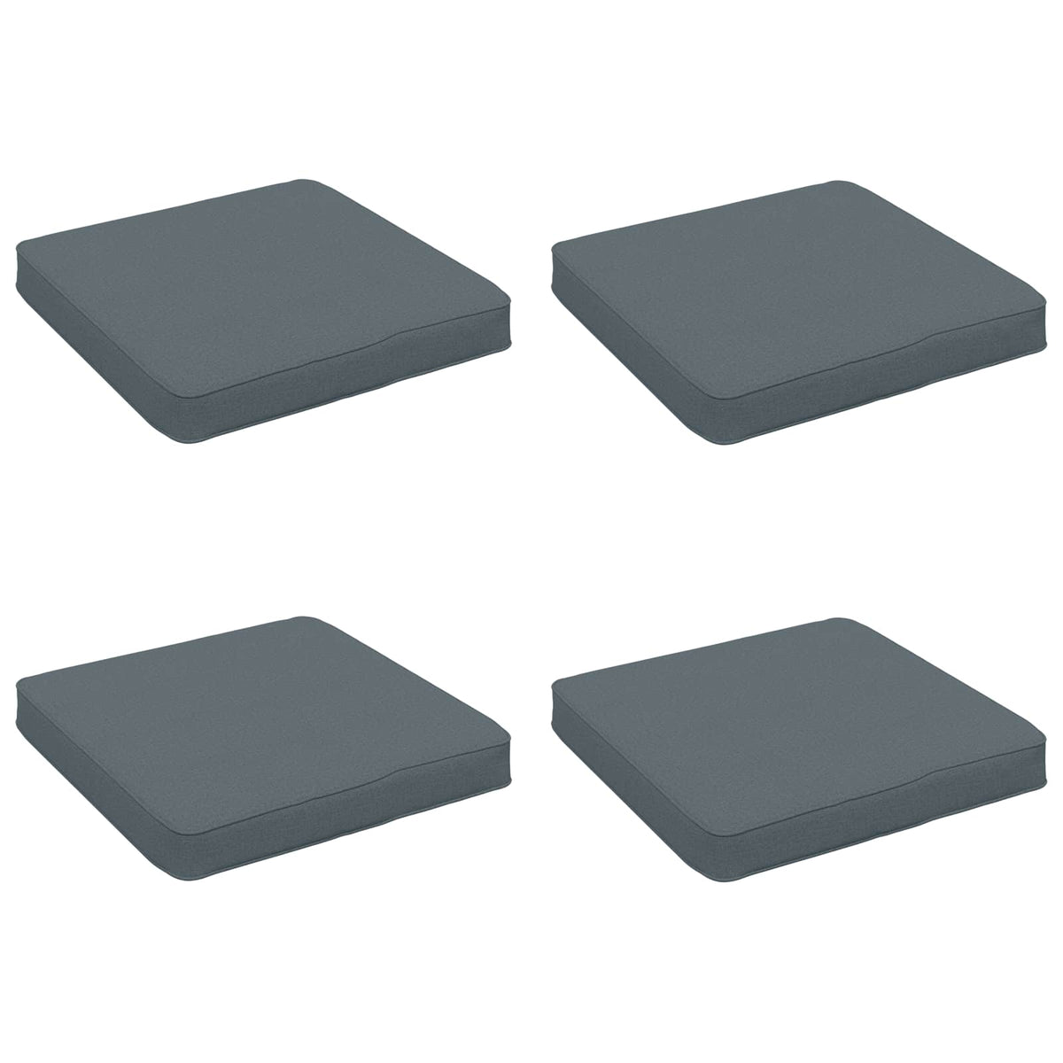 4 dalių sėdynės pagalvėlės VUGHT 4 pcs 100% poliesteris Mėlyna