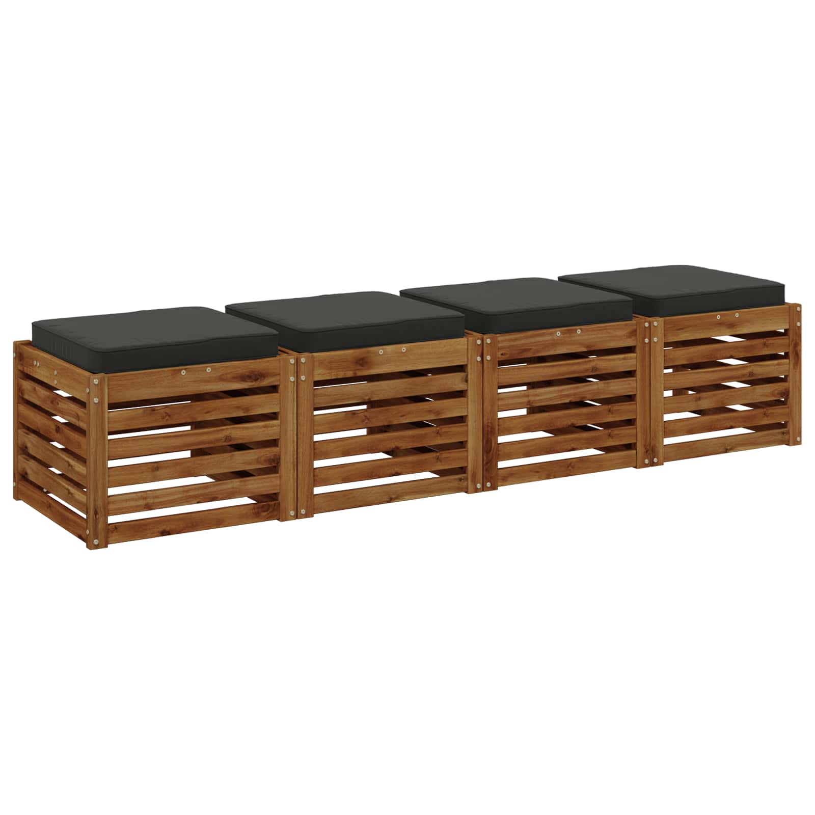 4 dalių sėdynės pagalvėlės VUGHT 4 pcs 100% poliesteris