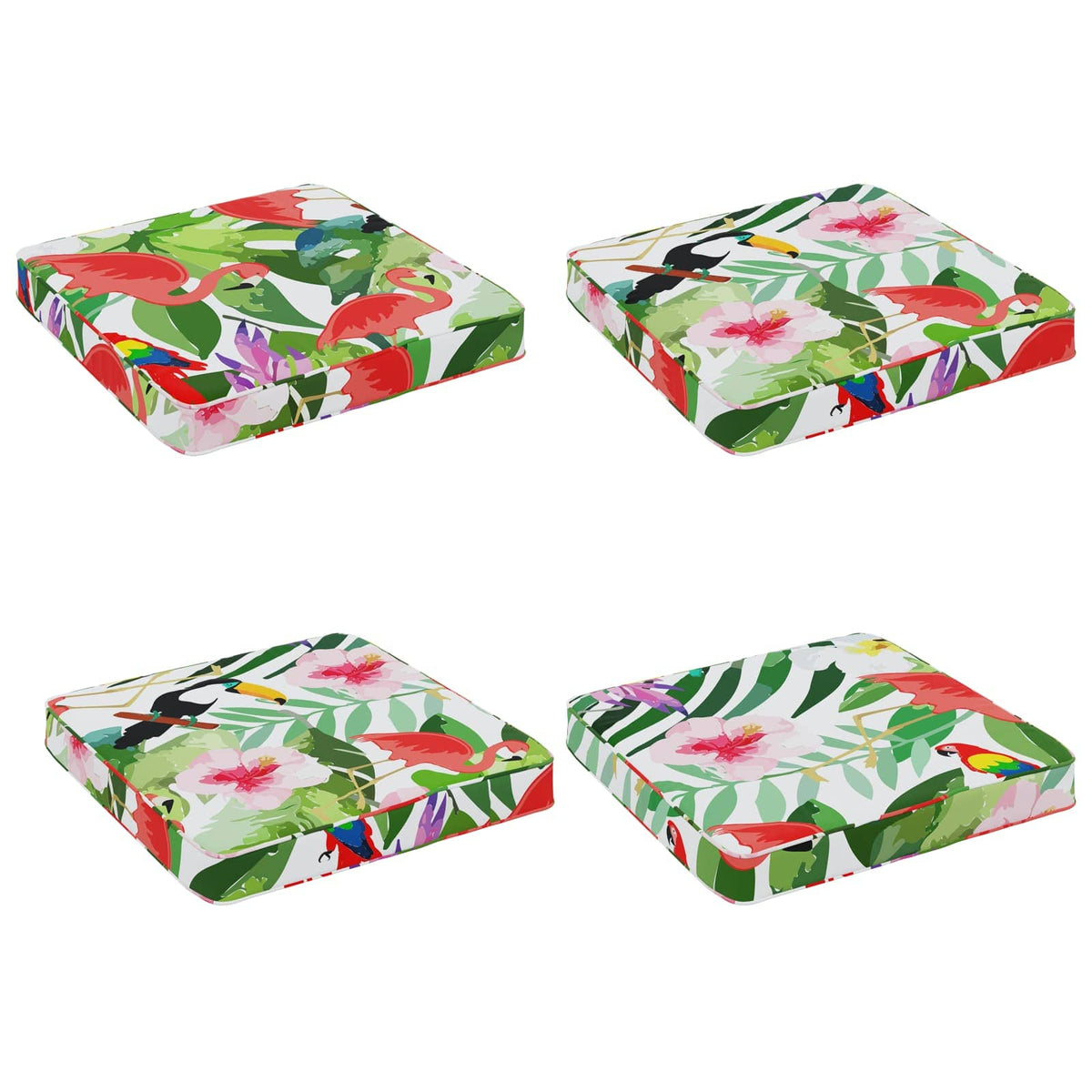 4 dalių sėdynės pagalvėlės VUGHT 4 pcs 100% poliesteris